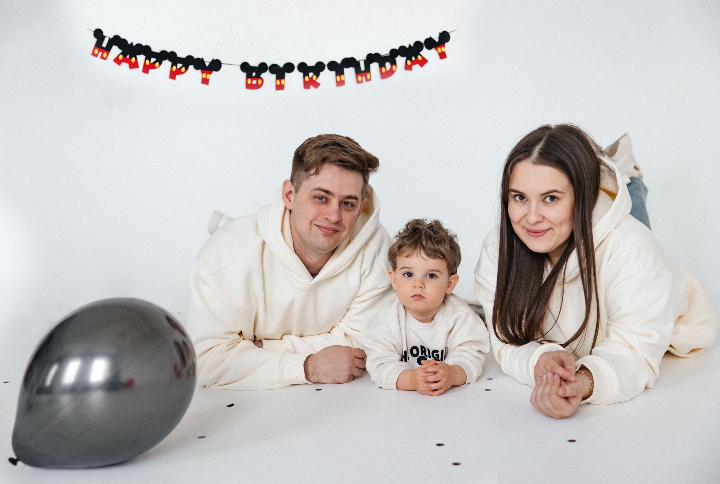 Семейная съемка в студии. Главная