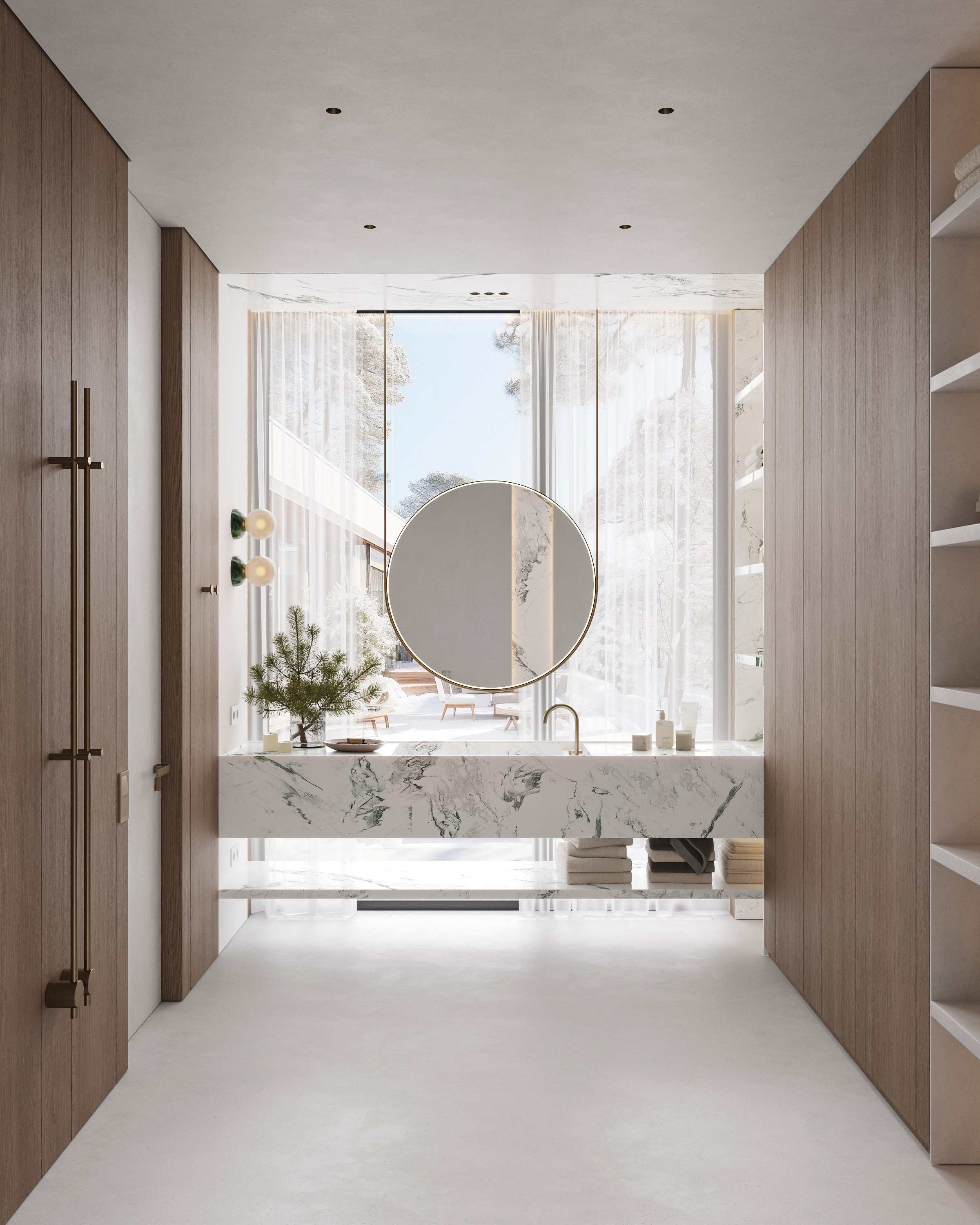 NORDIC HAVEN | DESIGNER ANNE KIREEVA. Interior Visualization by Valerie Stetyukevich