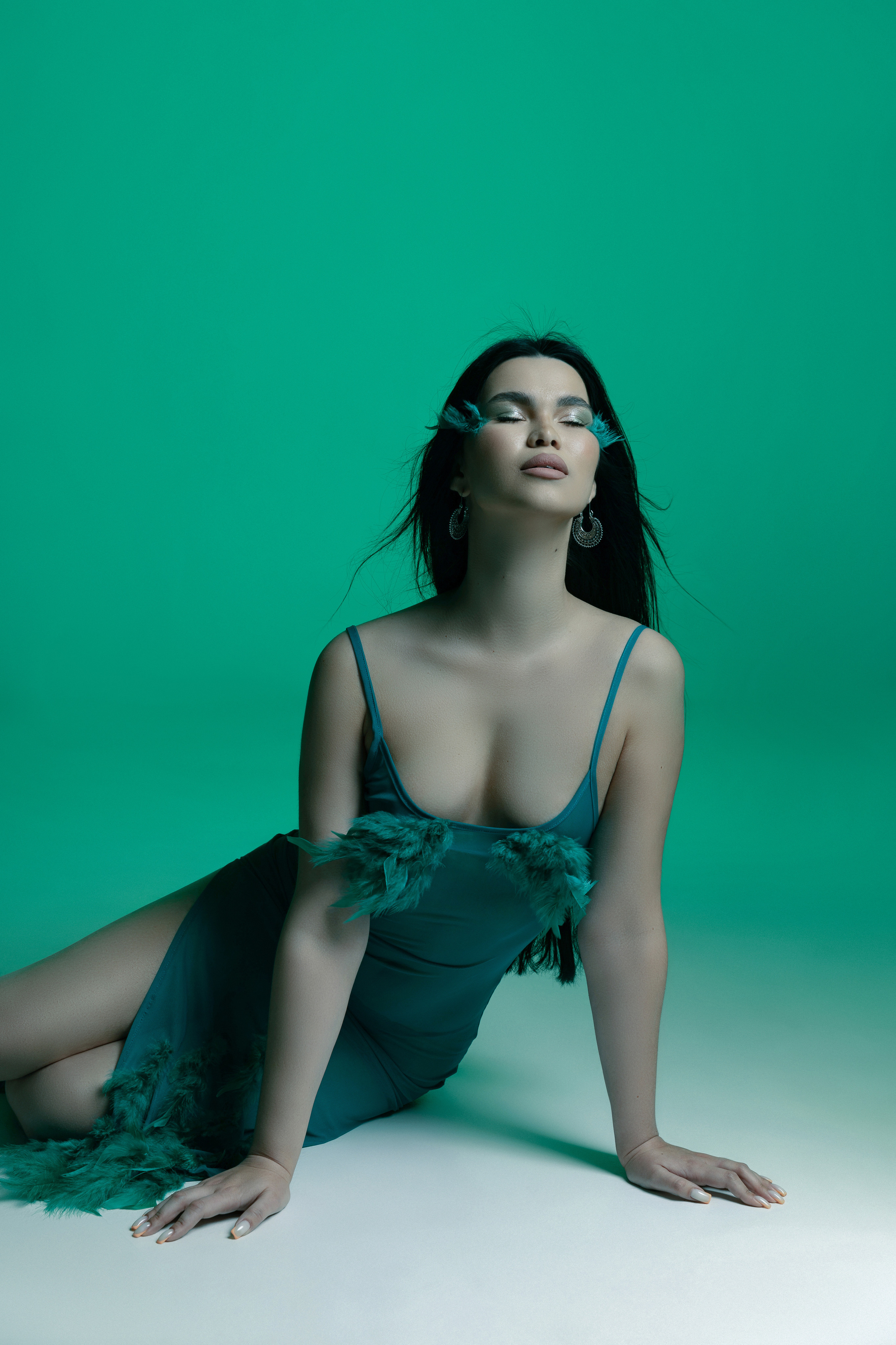 Нелли «The bird of paradise». Фотограф Мария Щеголькова. Чувственный женский портрет