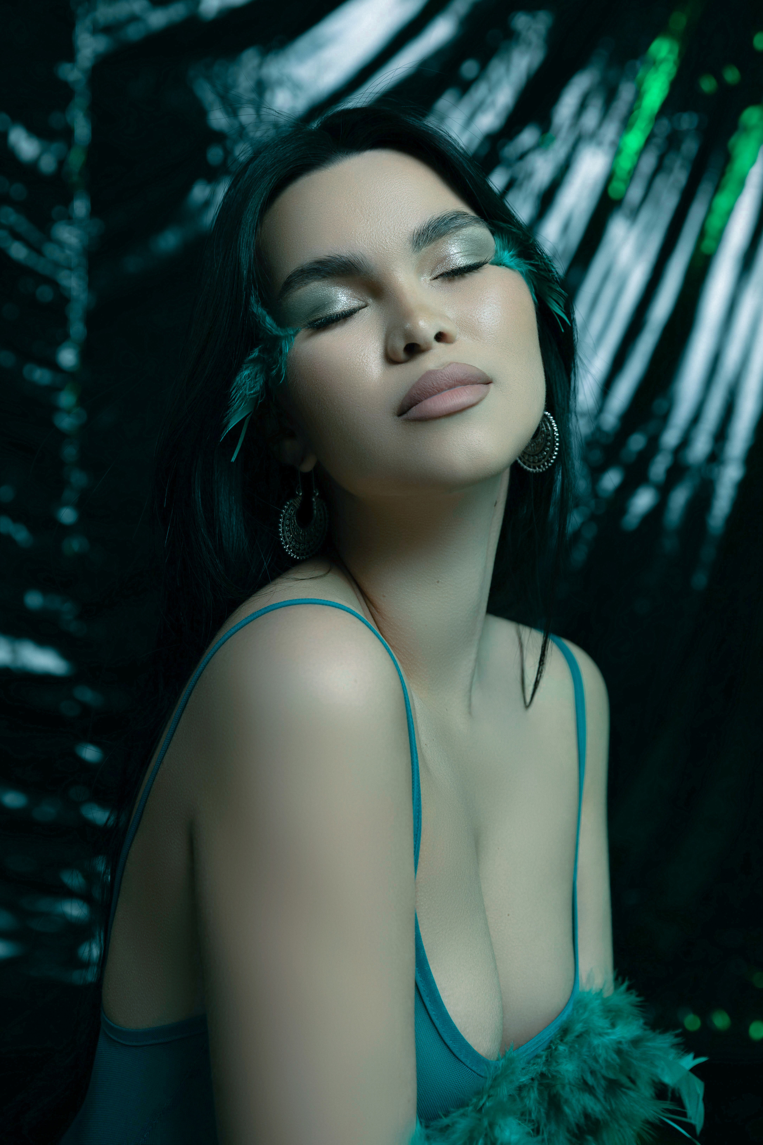 Нелли «The bird of paradise». Фотограф Мария Щеголькова. Чувственный женский портрет