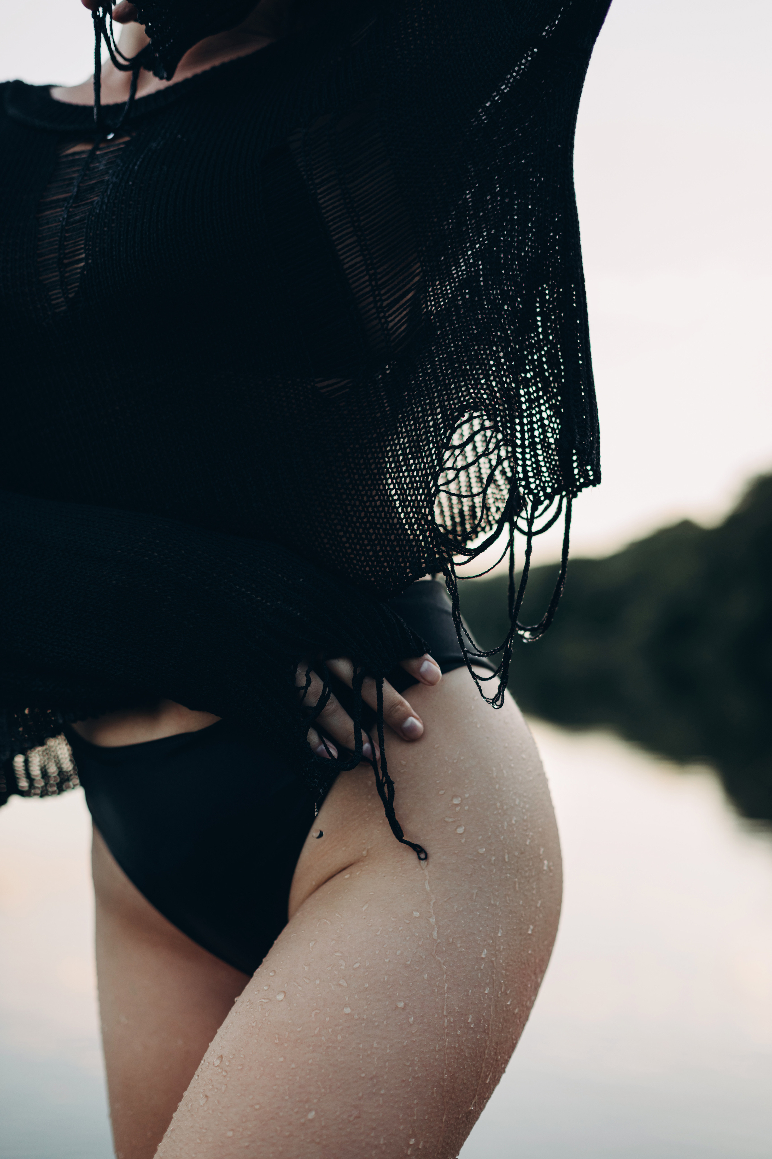 Ирина «The dark abyss». Фотограф Мария Щеголькова. Чувственный женский портрет