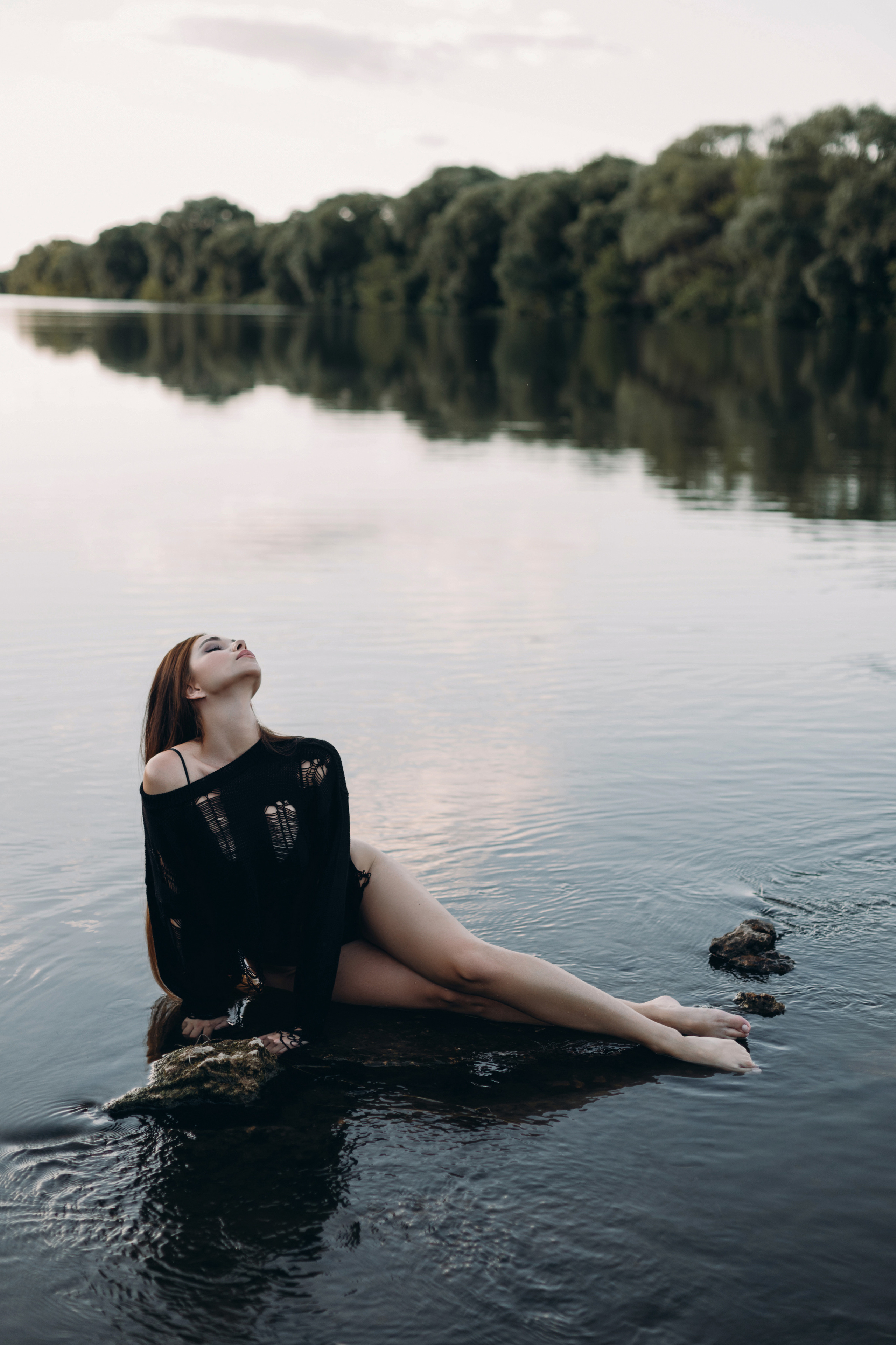 Ирина «The dark abyss». Фотограф Мария Щеголькова. Чувственный женский портрет