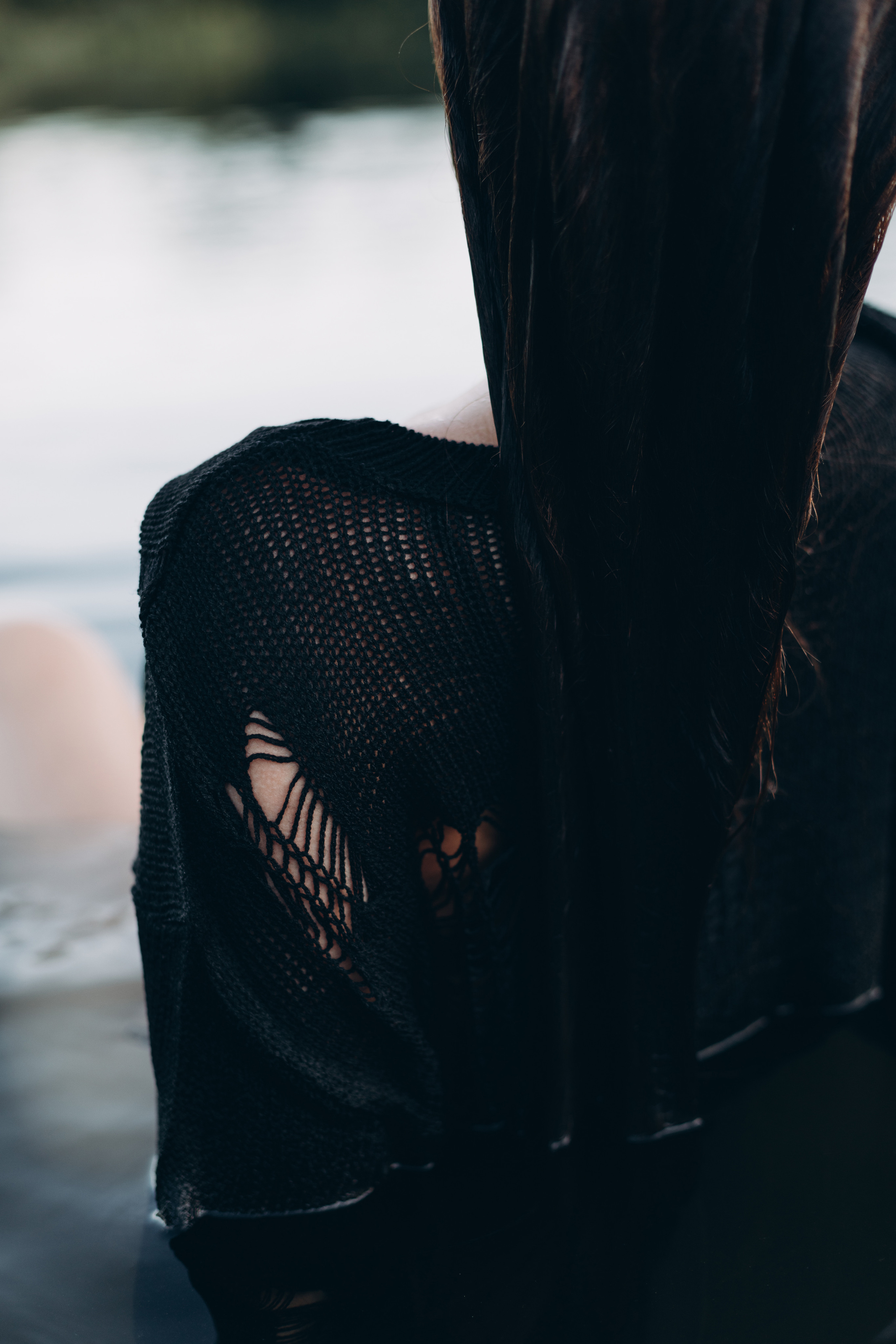 Ирина «The dark abyss». Фотограф Мария Щеголькова. Чувственный женский портрет