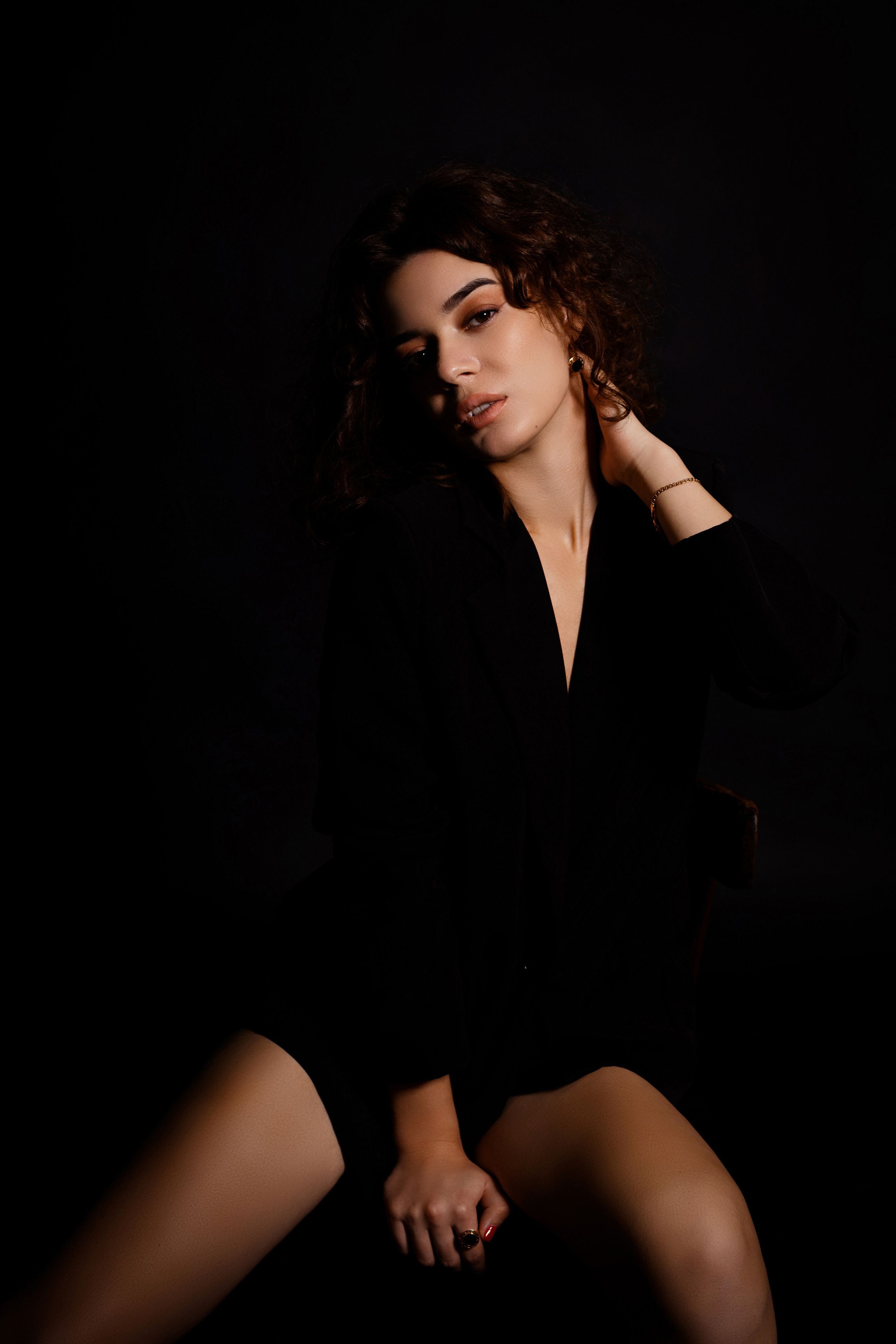 Арина. Фотограф Мария Щеголькова. Чувственный женский портрет