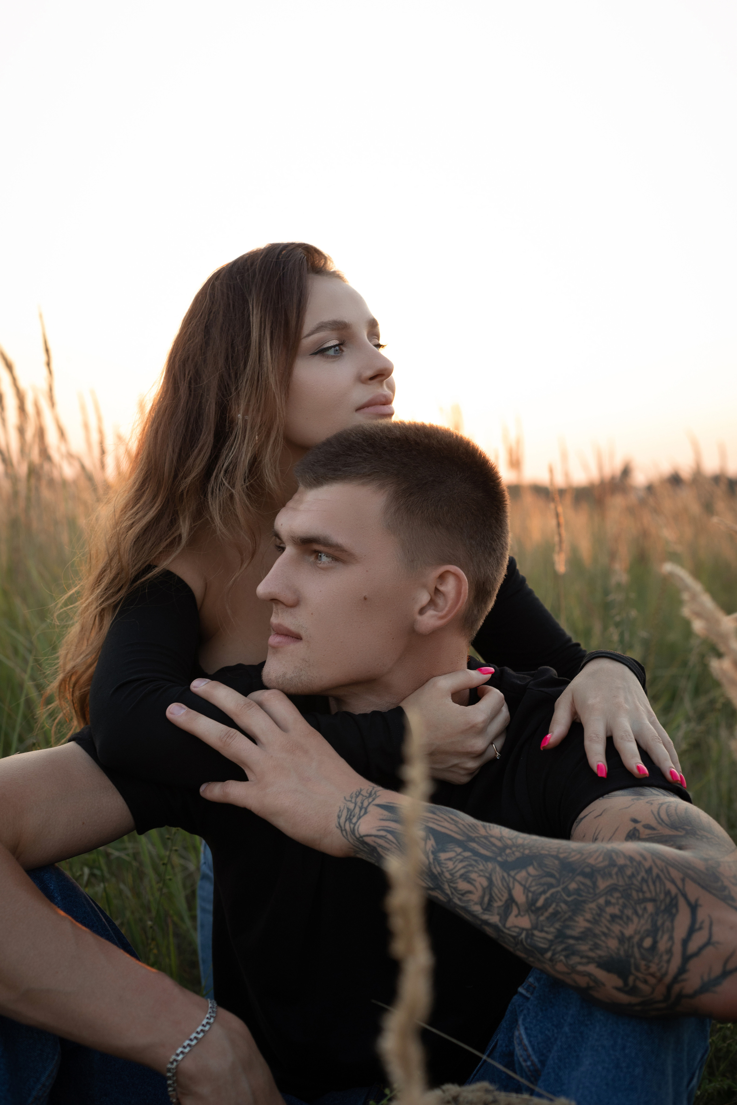 Елена и Владимир. Фотограф Мария Щеголькова. Чувственный женский портрет