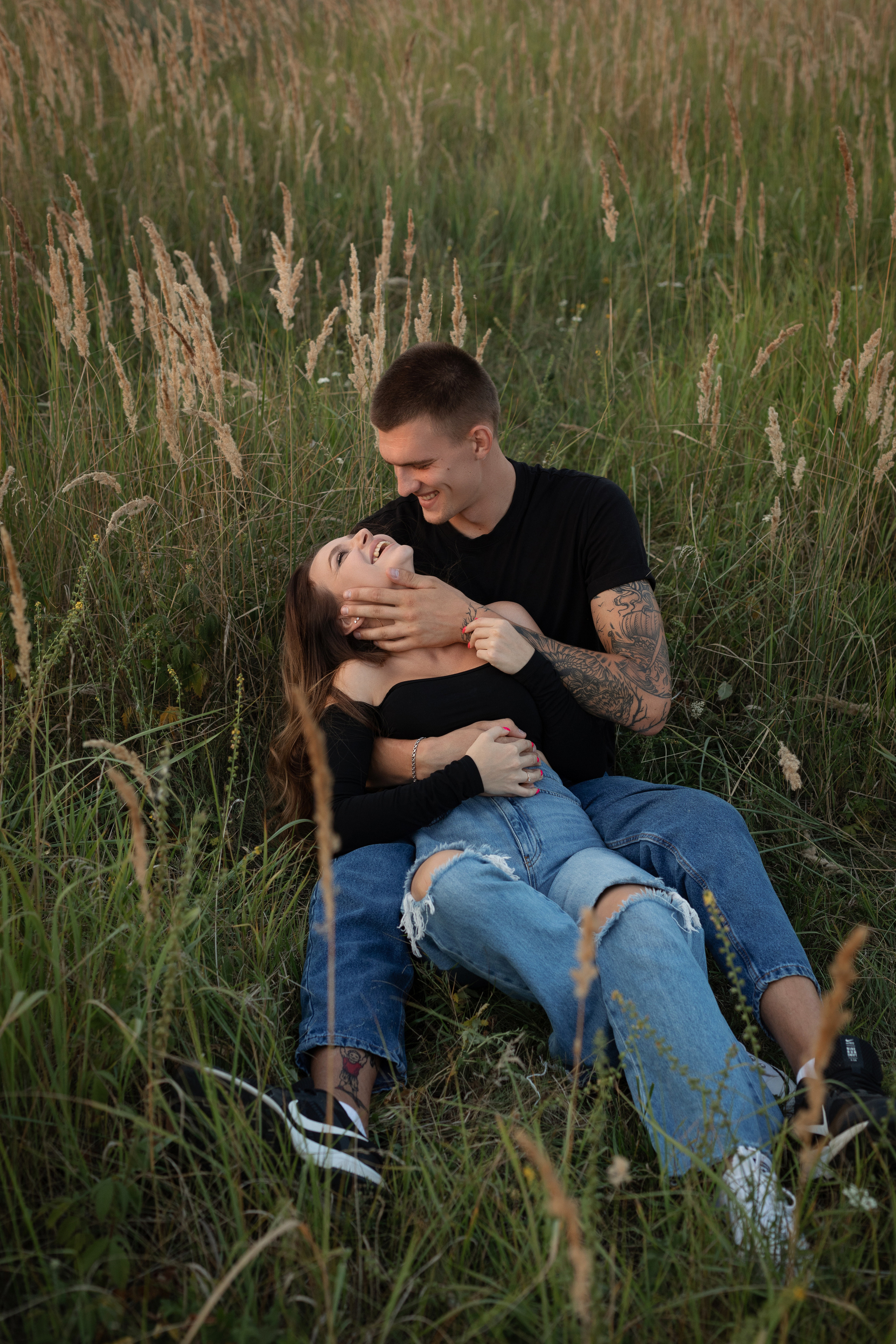 Елена и Владимир. Фотограф Мария Щеголькова. Чувственный женский портрет