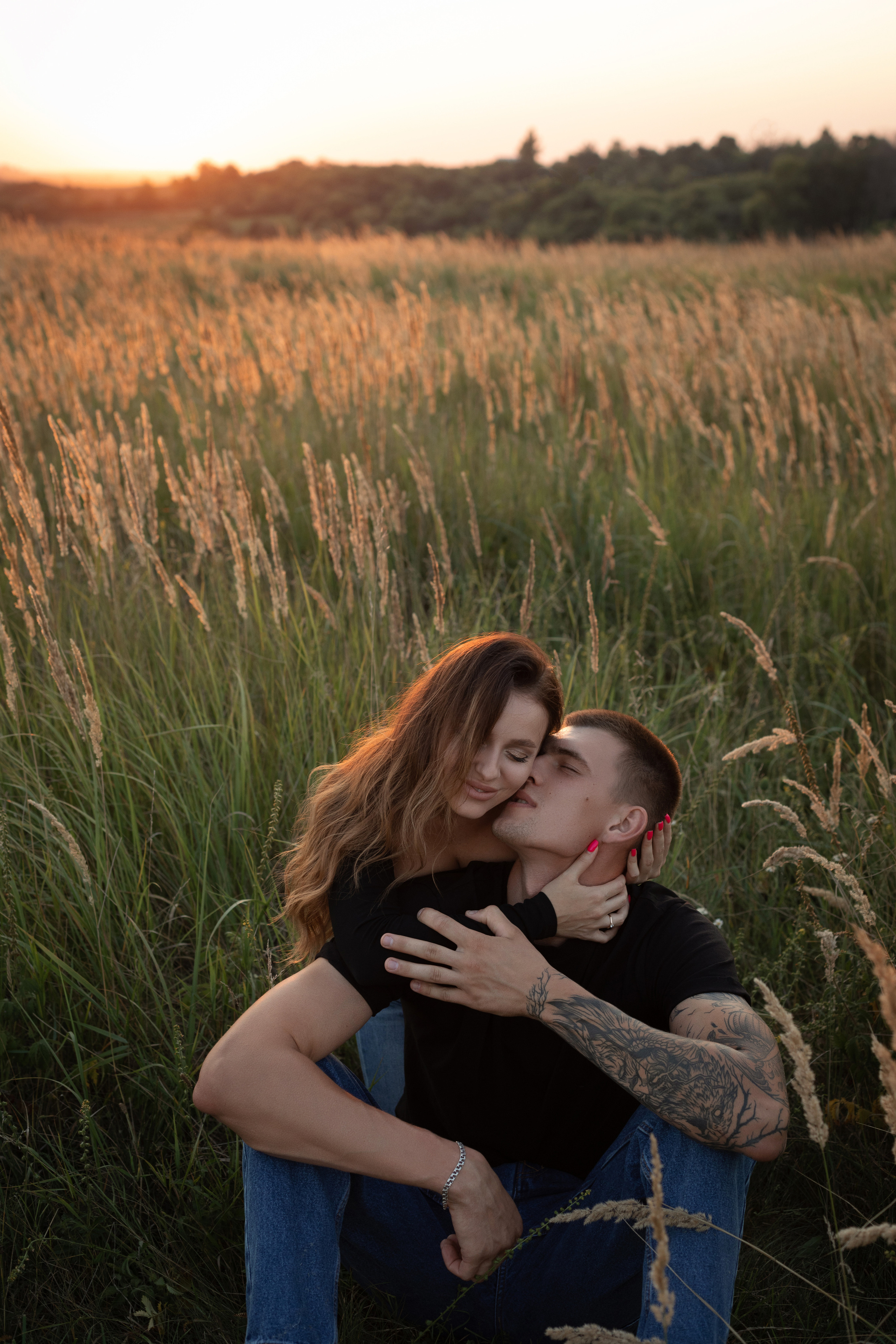 Елена и Владимир. Фотограф Мария Щеголькова. Чувственный женский портрет