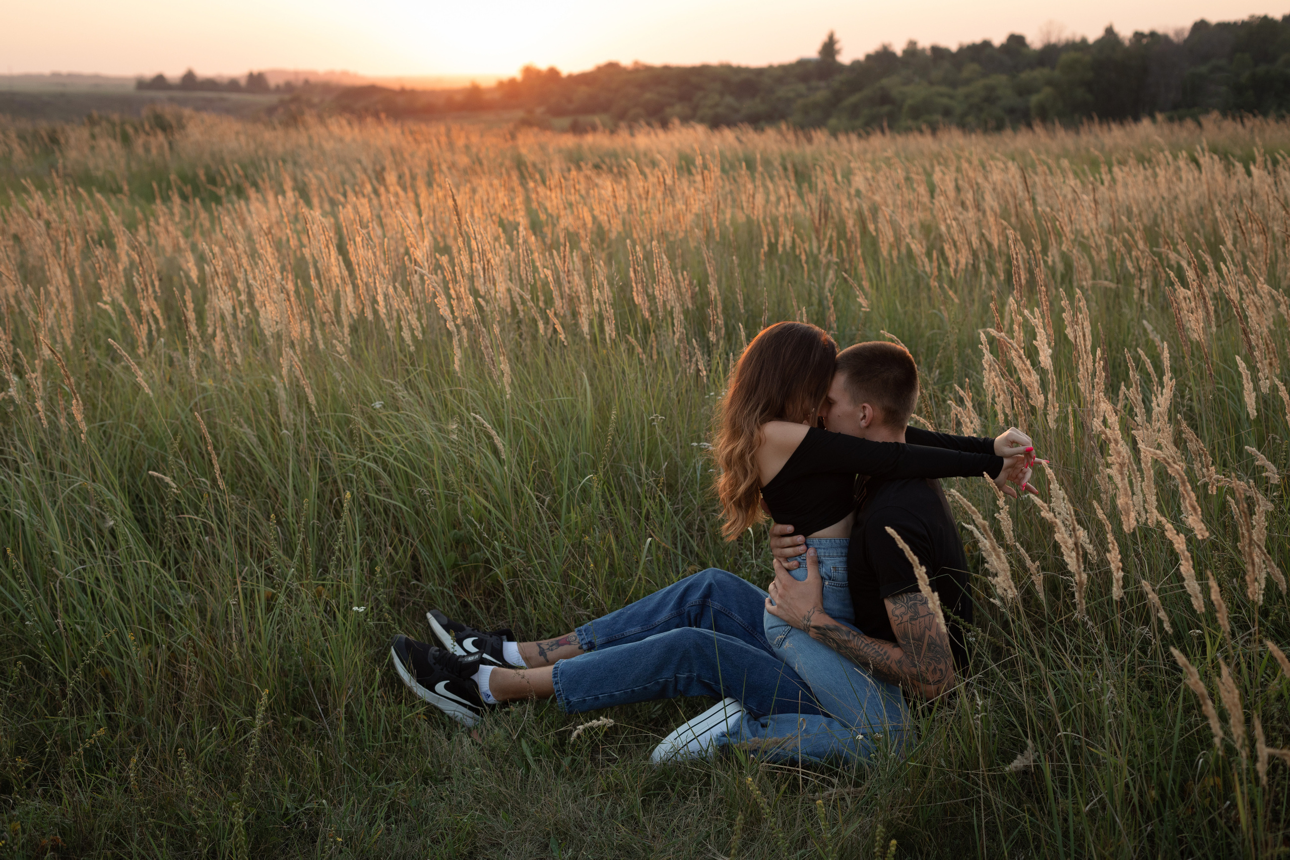 Елена и Владимир. Фотограф Мария Щеголькова. Чувственный женский портрет