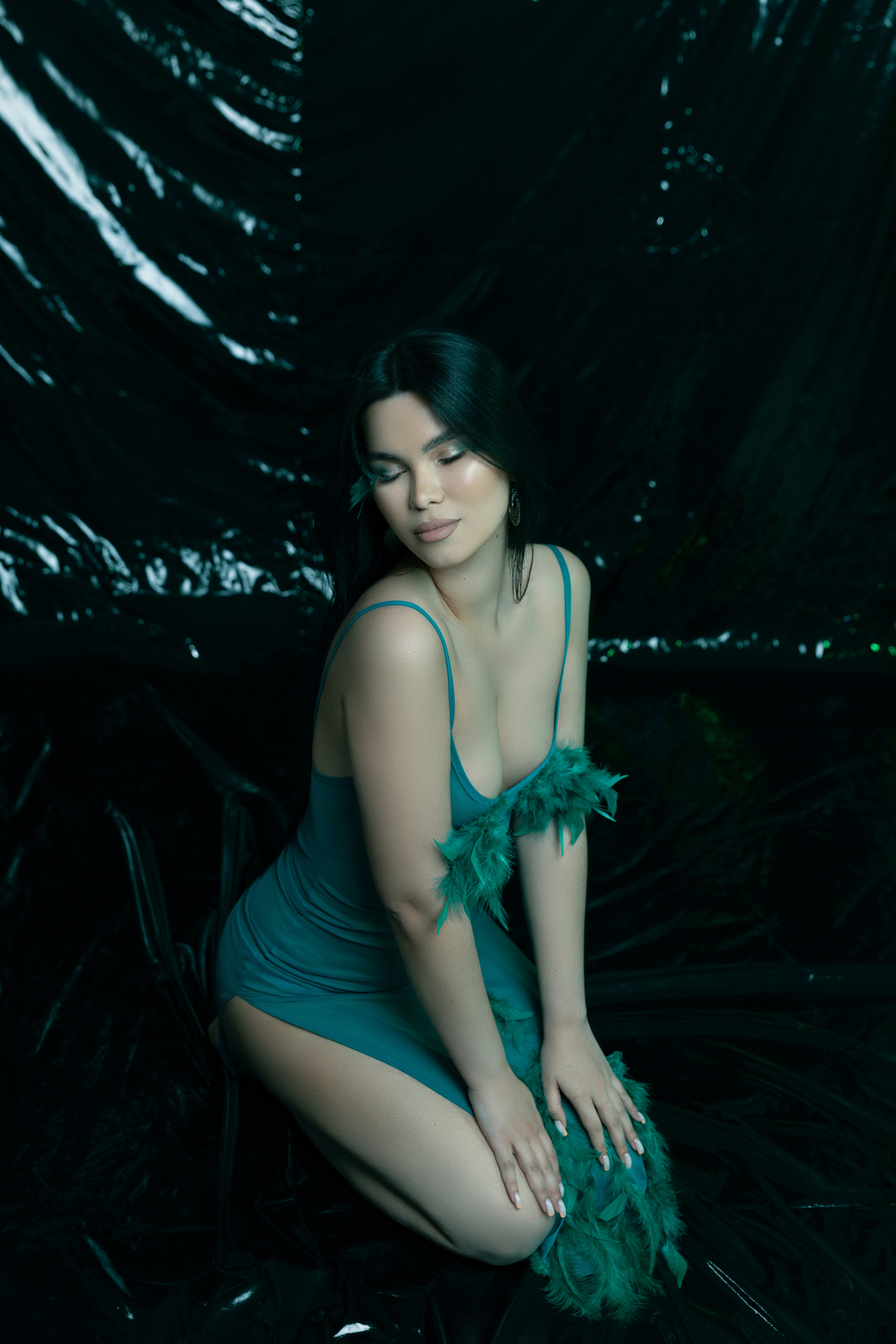 Нелли «The bird of paradise». Фотограф Мария Щеголькова. Чувственный женский портрет