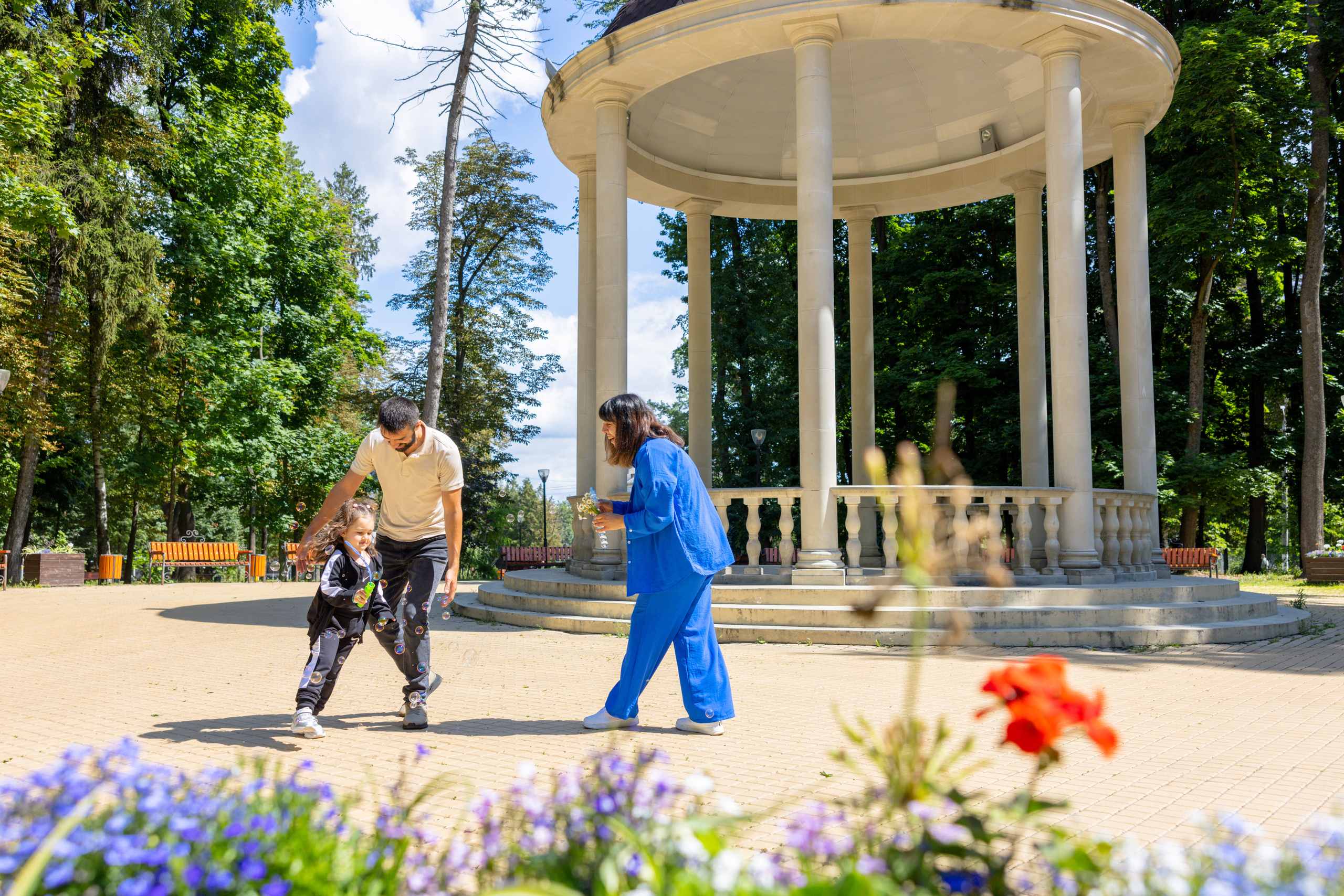 Фотопрогулка для семьи победителя конкурса. Фотограф в Туле Крупский АнДРей. Фотостудия «КАДР71» в Туле
