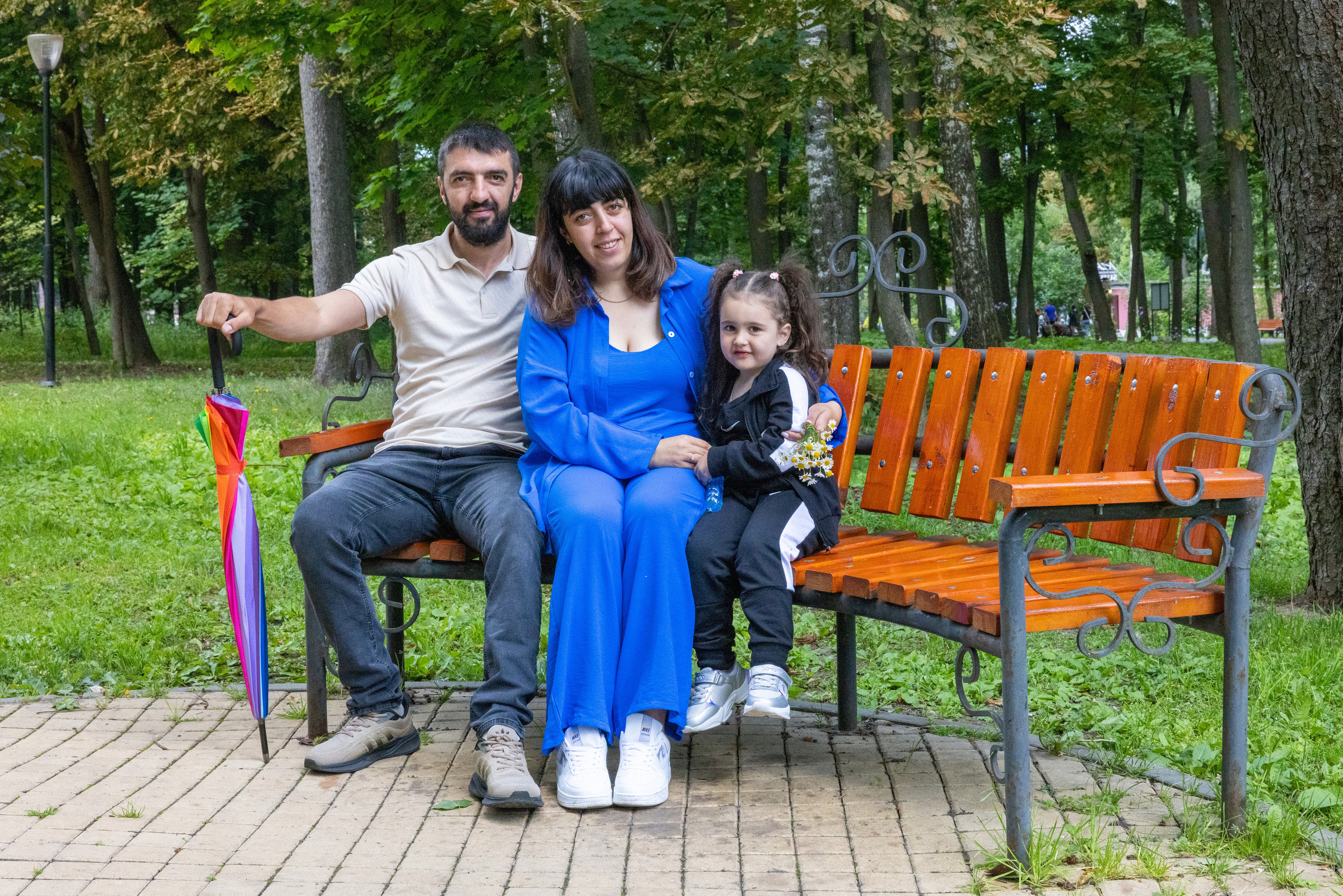 Фотопрогулка для семьи победителя конкурса. Фотограф в Туле Крупский АнДРей. Фотостудия «КАДР71» в Туле