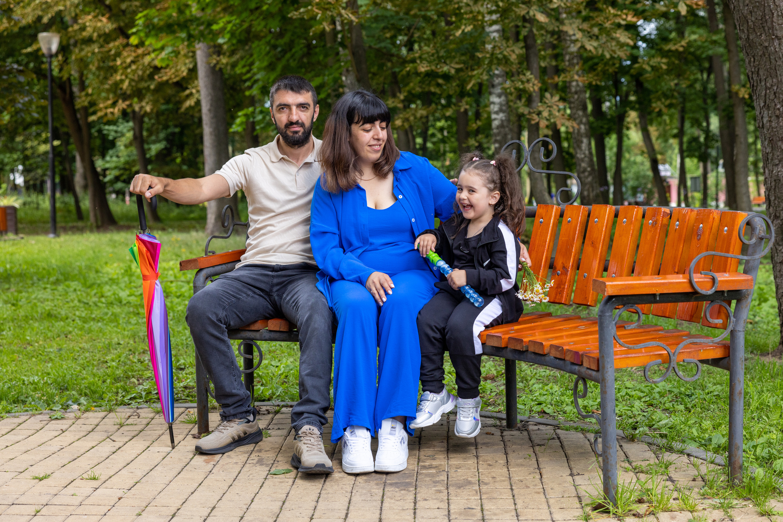 Фотопрогулка для семьи победителя конкурса. Фотограф в Туле Крупский АнДРей. Фотостудия «КАДР71» в Туле