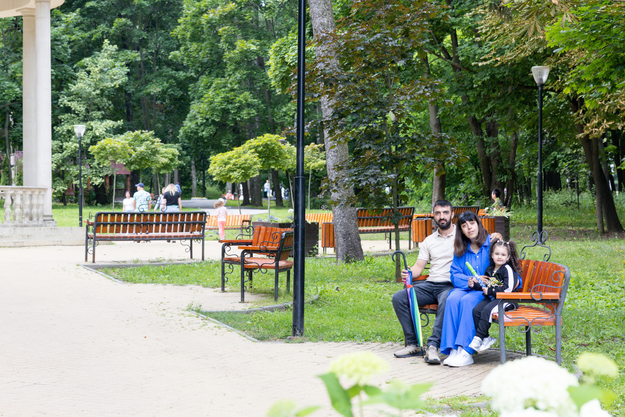 Фотопрогулка для семьи победителя конкурса. Фотограф в Туле Крупский АнДРей. Фотостудия «КАДР71» в Туле