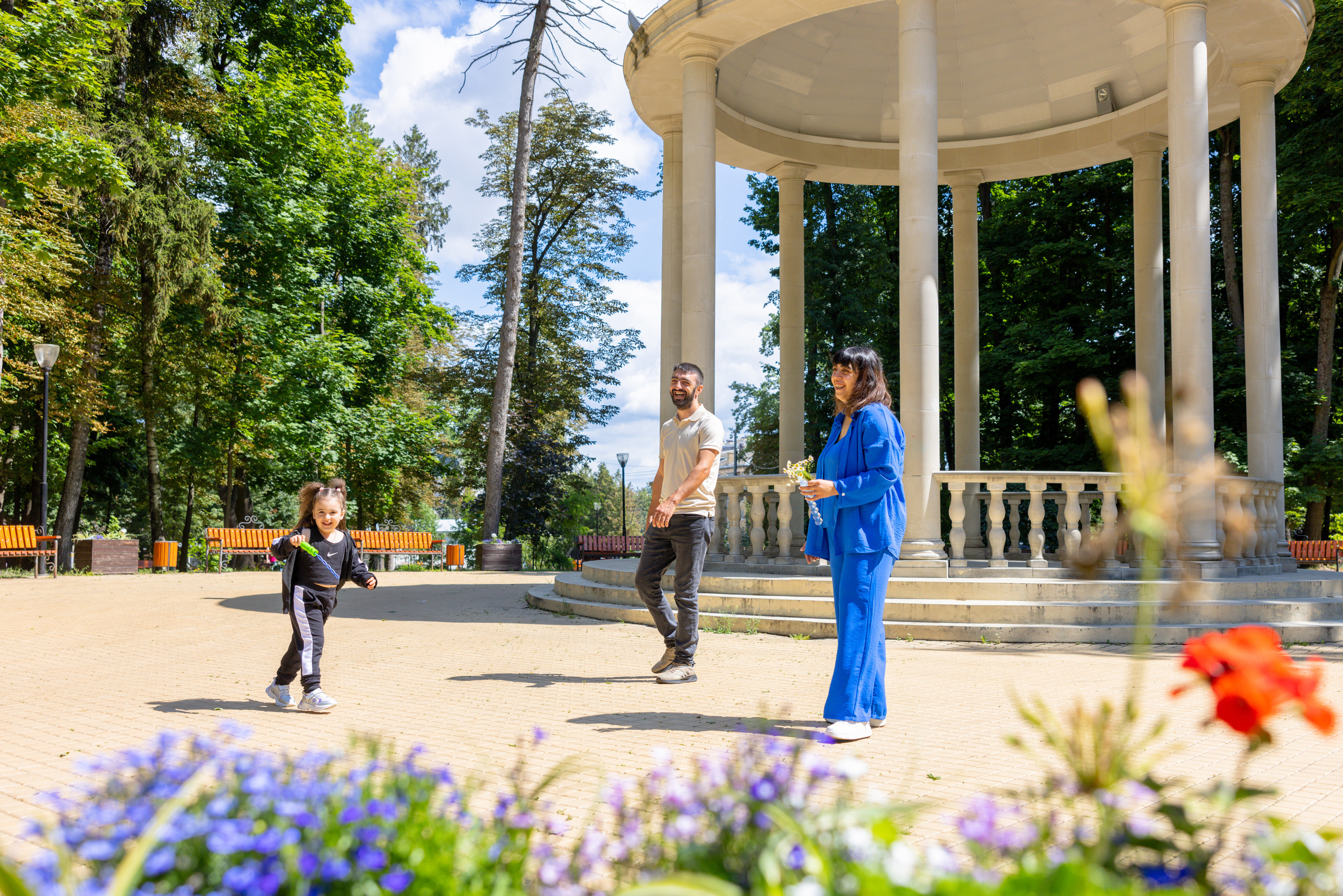 Фотопрогулка для семьи победителя конкурса. Фотограф в Туле Крупский АнДРей. Фотостудия «КАДР71» в Туле