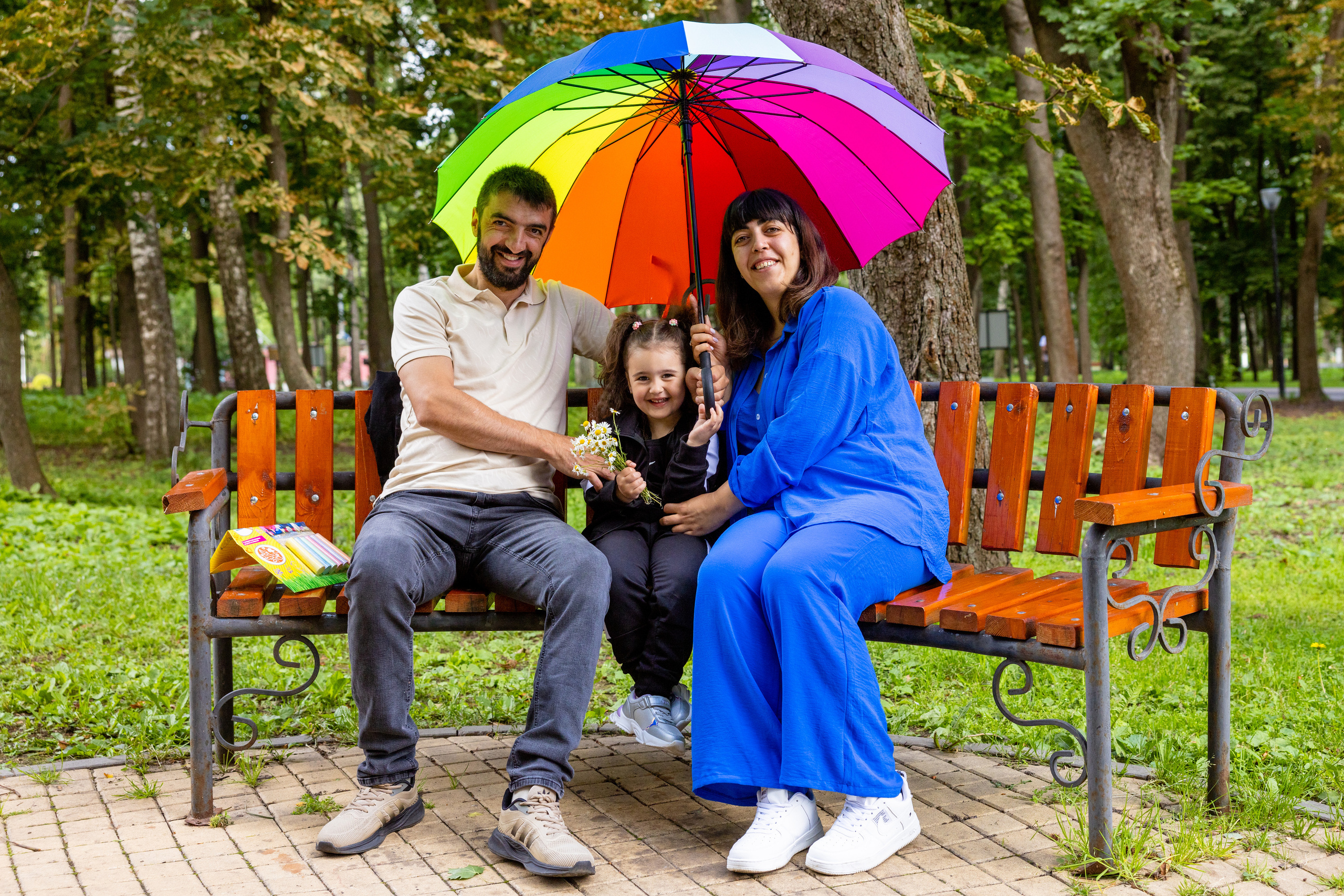 Фотопрогулка для семьи победителя конкурса. Фотограф в Туле Крупский АнДРей. Фотостудия «КАДР71» в Туле