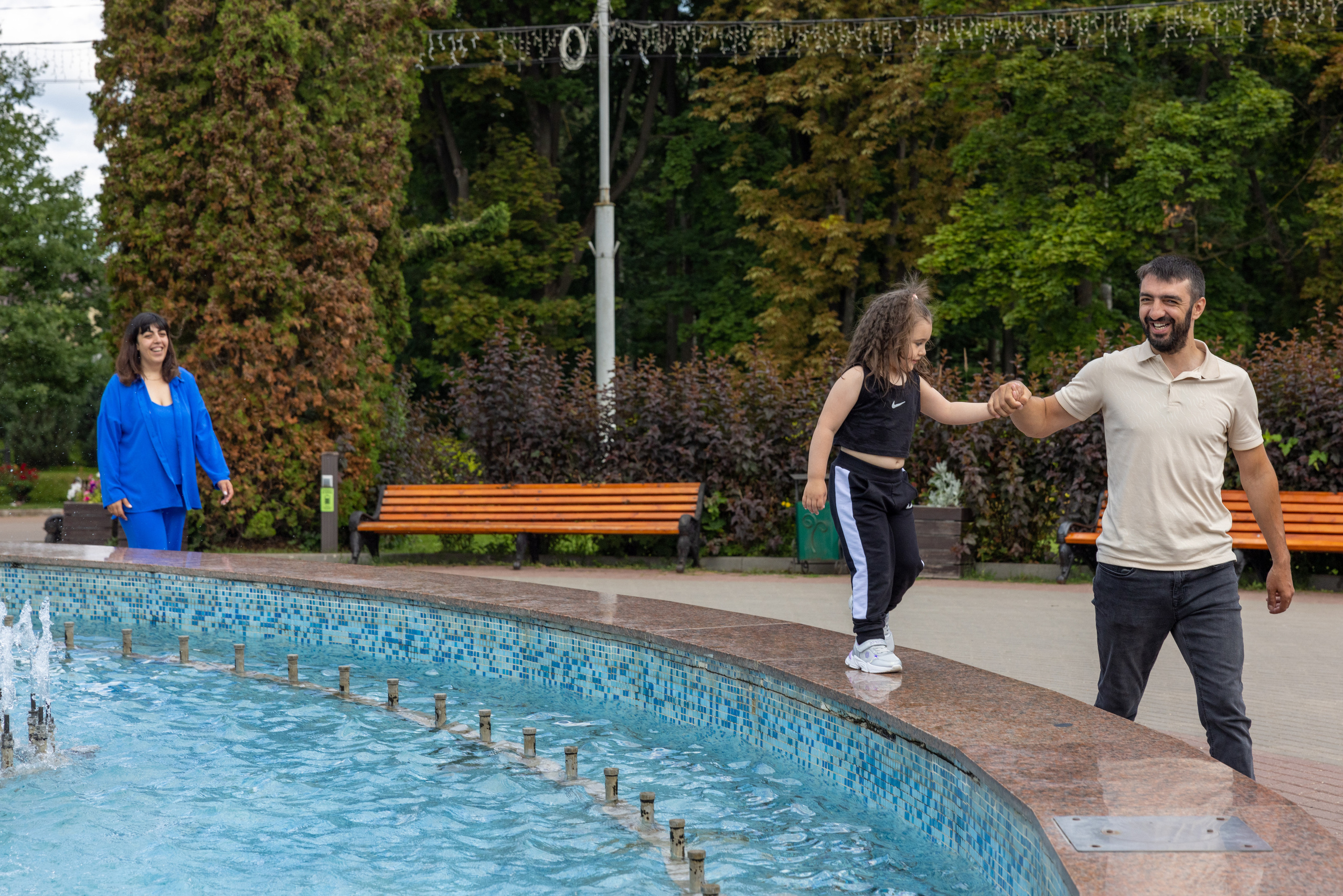 Фотопрогулка для семьи победителя конкурса. Фотограф в Туле Крупский АнДРей. Фотостудия «КАДР71» в Туле