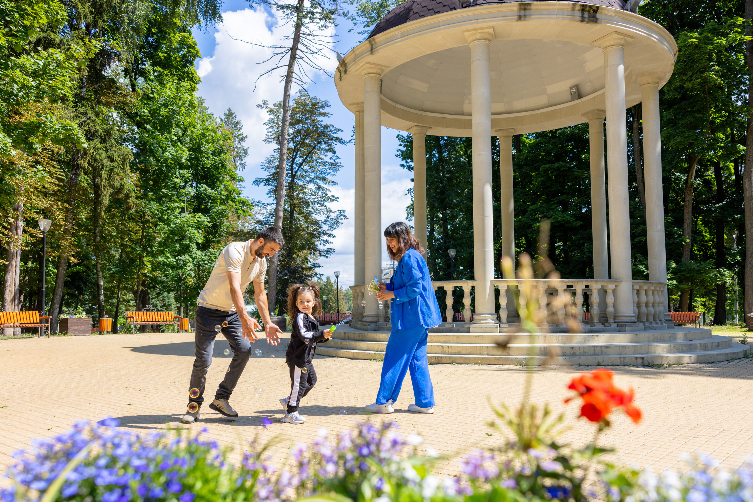Фотопрогулка для семьи победителя конкурса. Фотограф в Туле Крупский АнДРей. Фотостудия «КАДР71» в Туле
