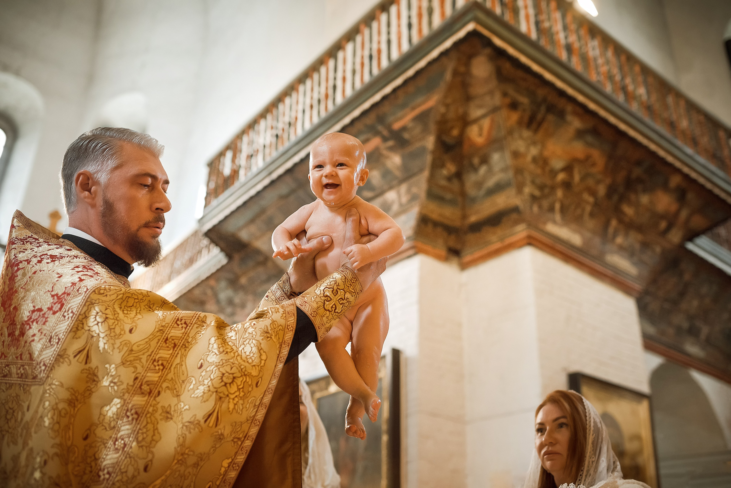 Крещение Софии в Воскресенском соборе. Семейный фотограф в Ростове-на-Дону Татьяна Литвинова