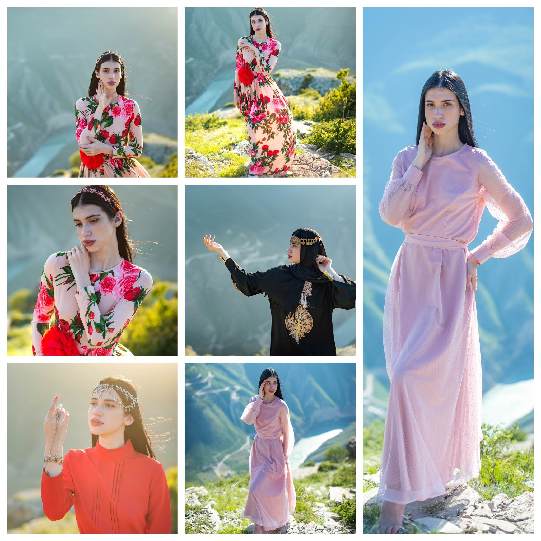 Фотосессия на каньоне. Фотограф Дагестан | Лошади | Этноплатья | Туры