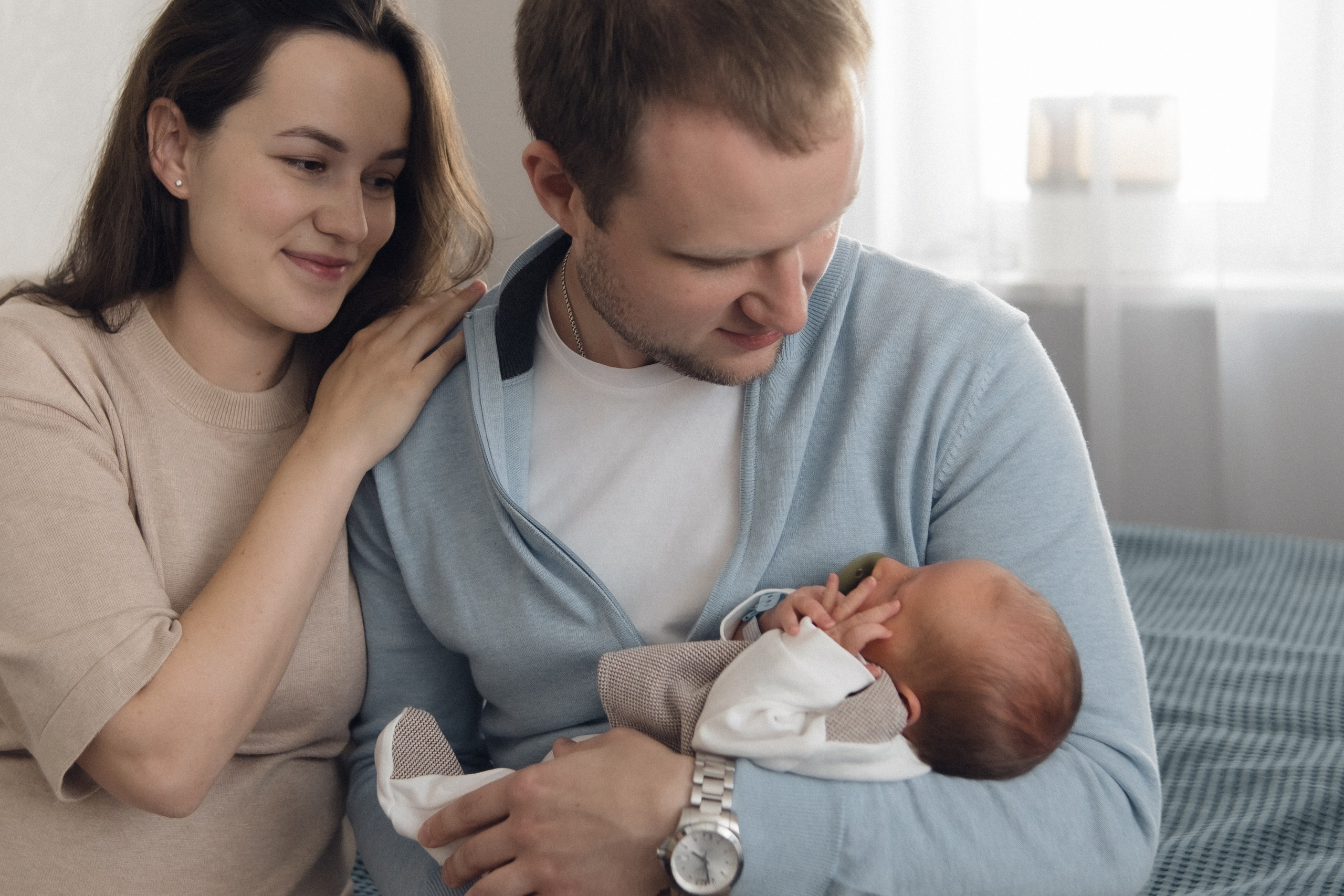 Мирон, первый день дома. Семейный фотограф Уфа Головченко Анастасия