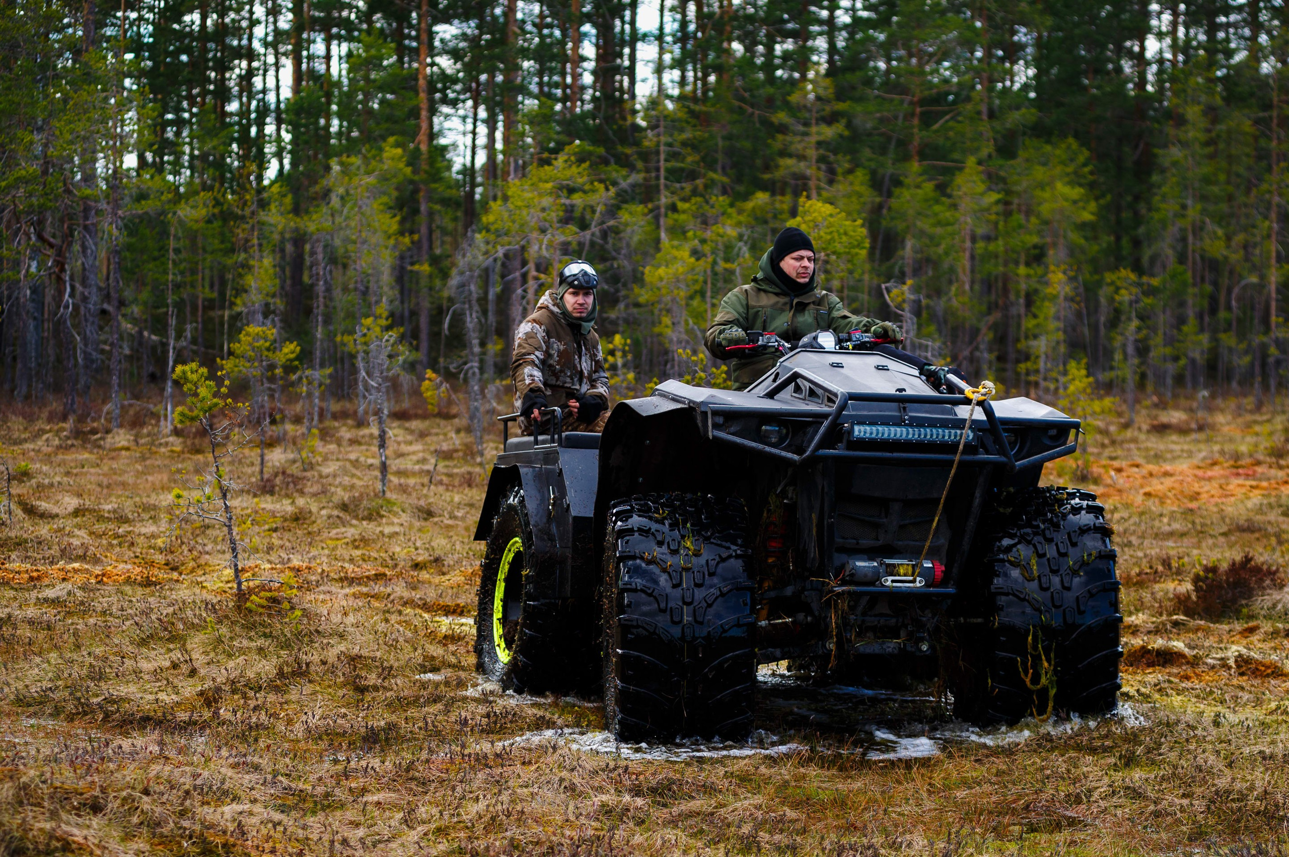 Ленинград-трофи 2024 — Вездеход Секач промо. Фотограф Алексей Алексеев