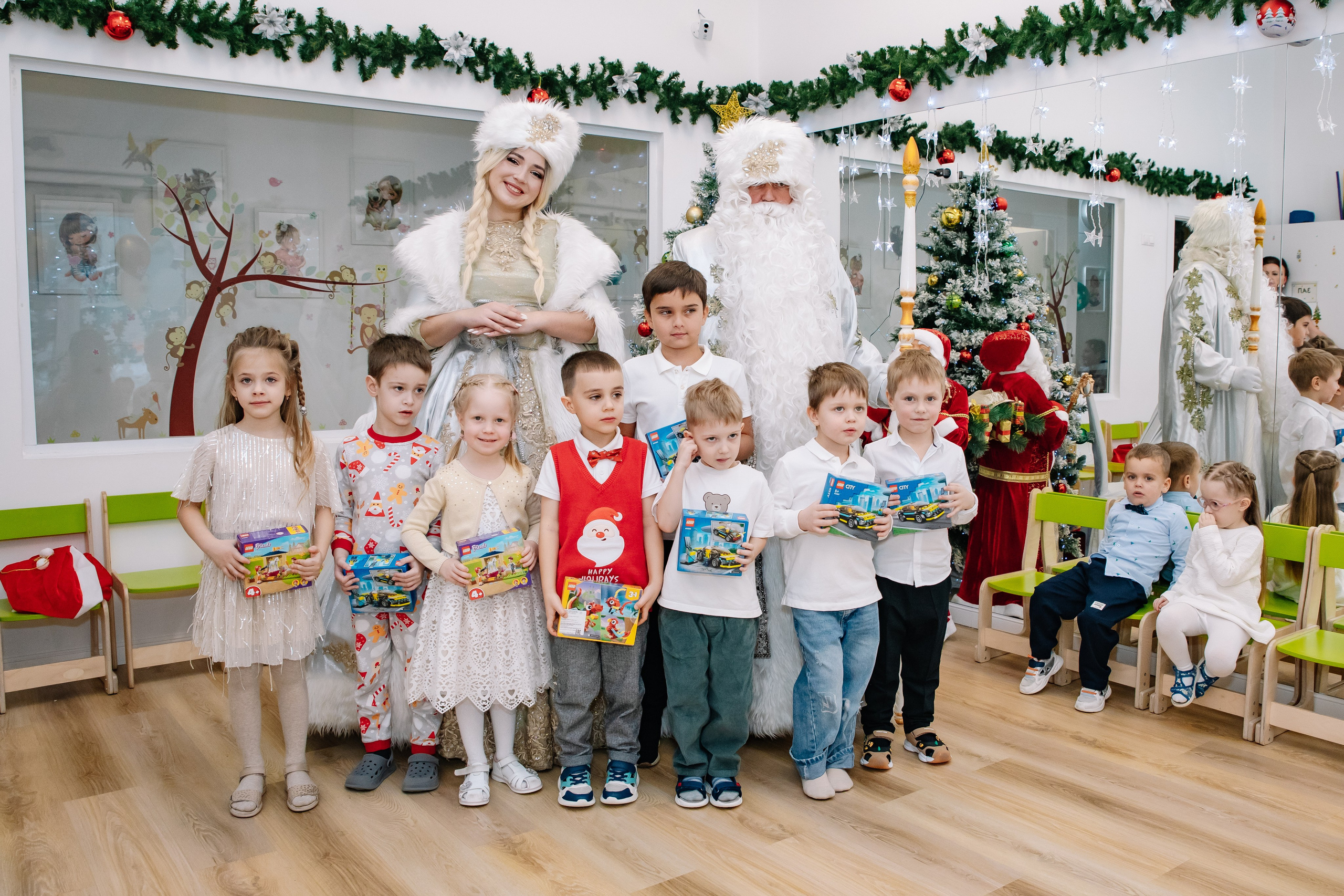 Новогодний утренник в саду Пятачок. Фотограф в Москве Яна Полосина