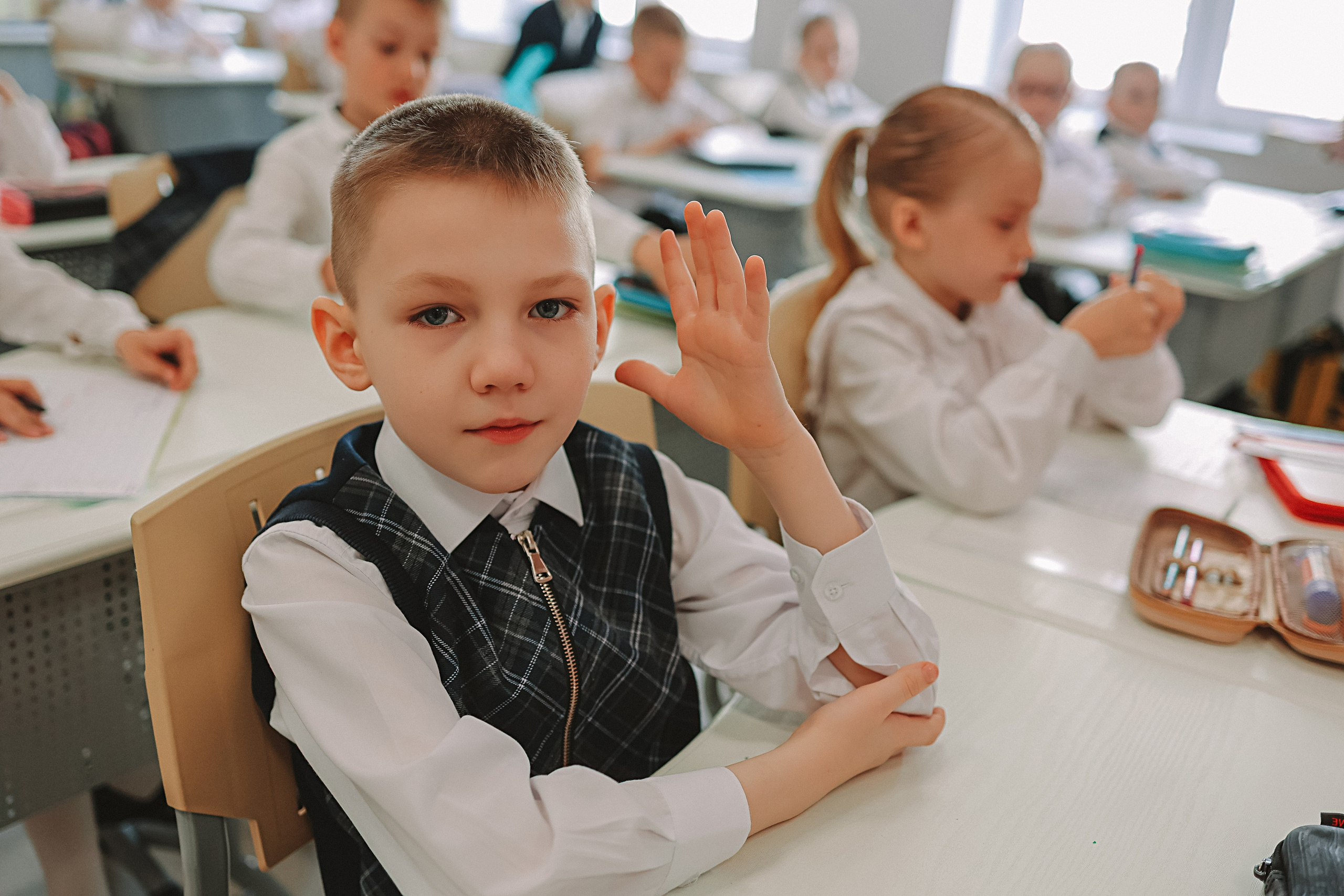 Один день в школе 1 класс. Семейный фотограф Тюмень, фотограф на роды Салмина Мария