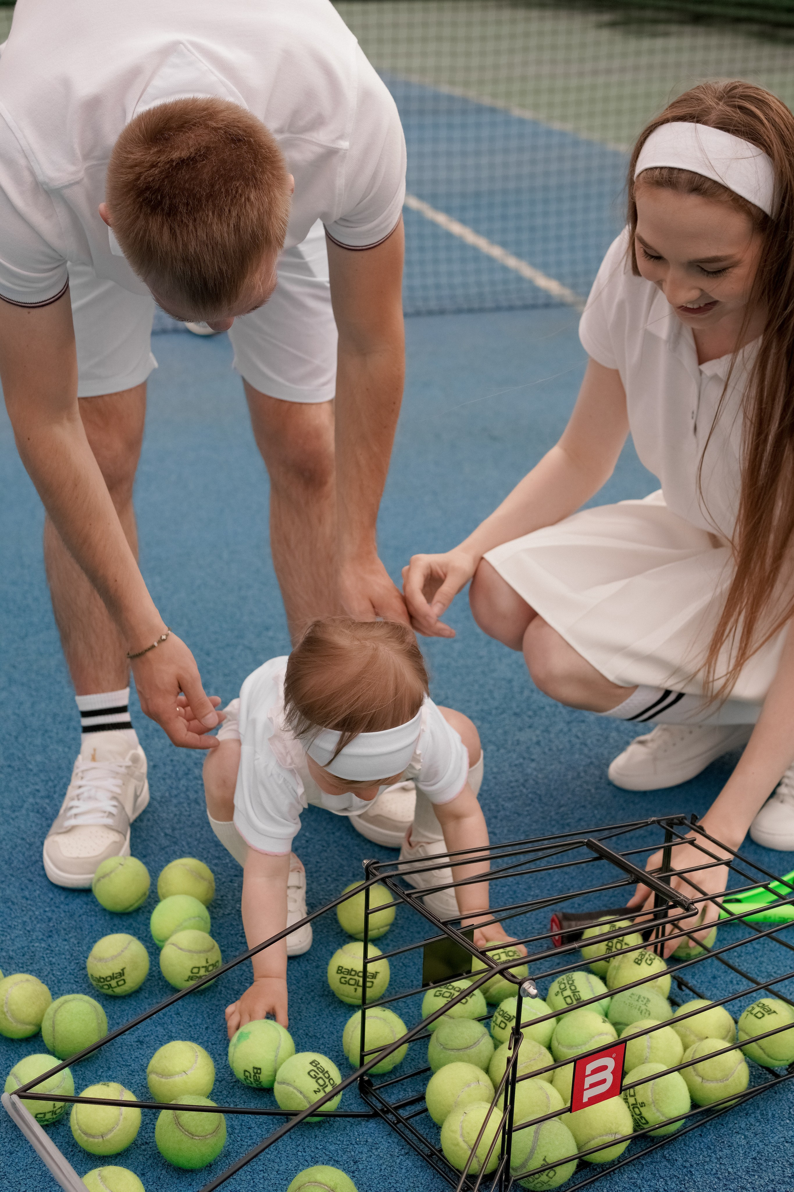 Теннис с семьей. Свадебный и семейный фотограф Афанасьева Анна в Кисловодске
