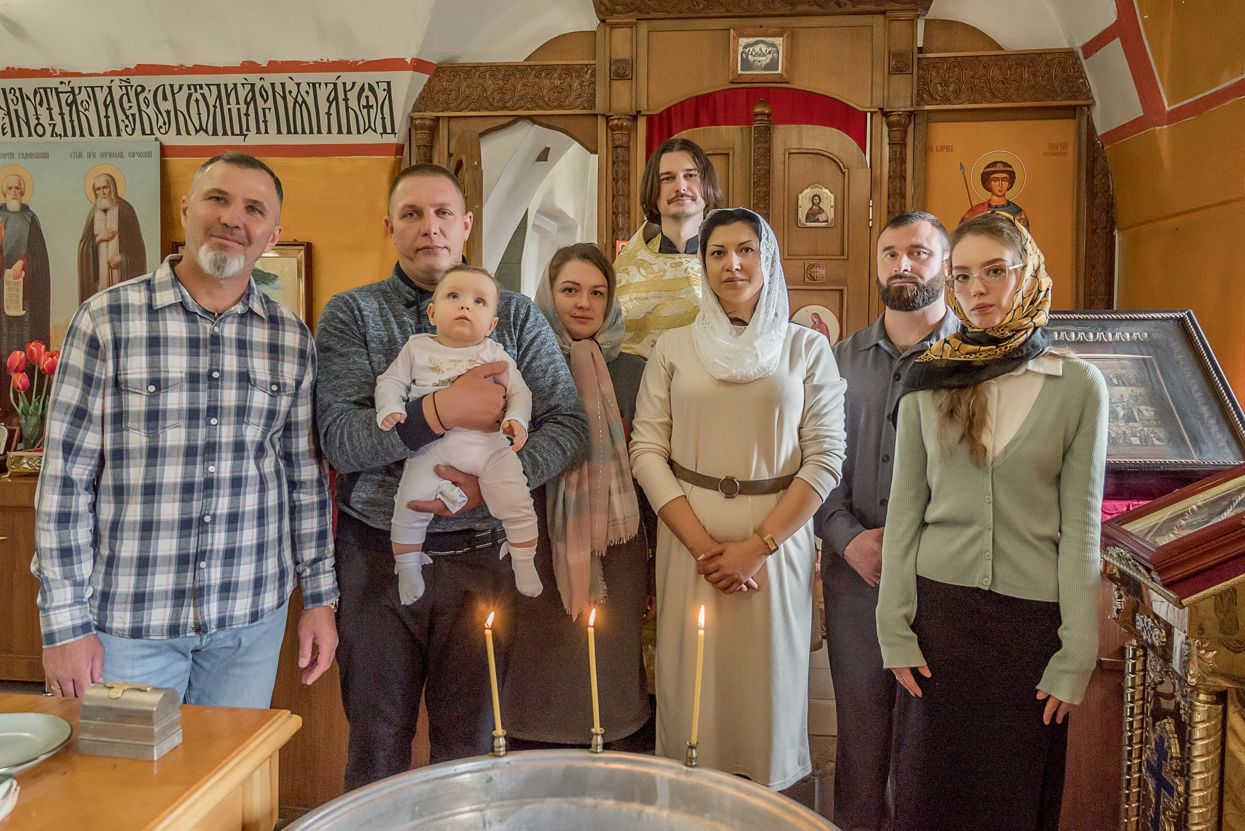 Фотосессия крещения. Фотограф в Калуге Марина Афанасьева