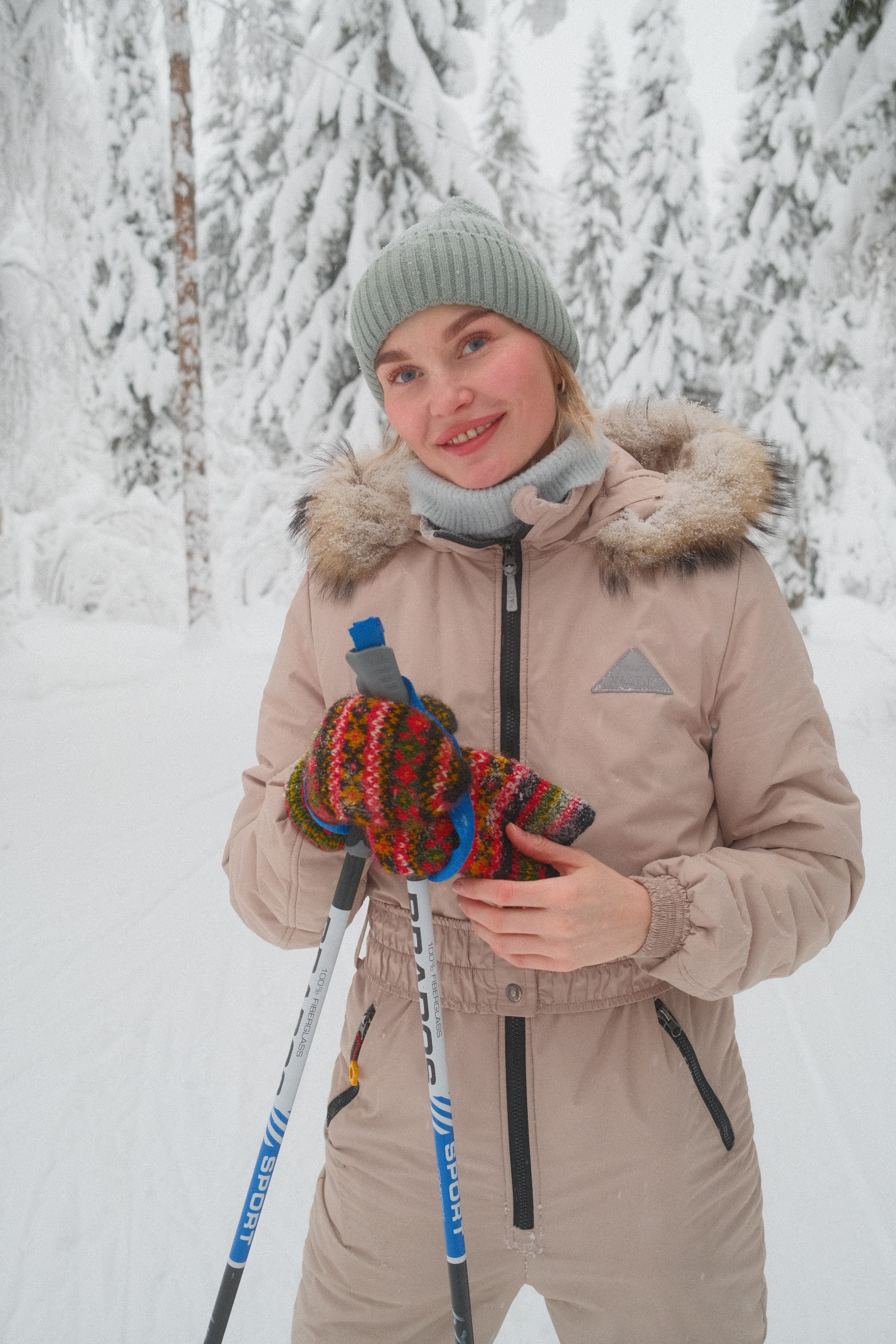 Прогулочная фотосессия с Наташей в зимнем лесу. Алексей Торопов фотограф