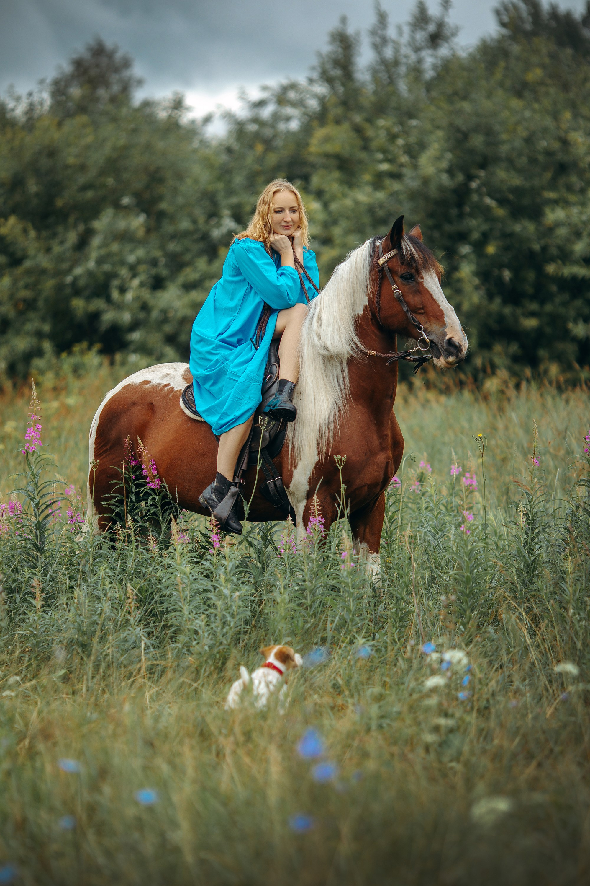 Летняя Надя. Анна Молчанова конный фотограф в Тюмени | фотосессии с лошадьми Тюмень