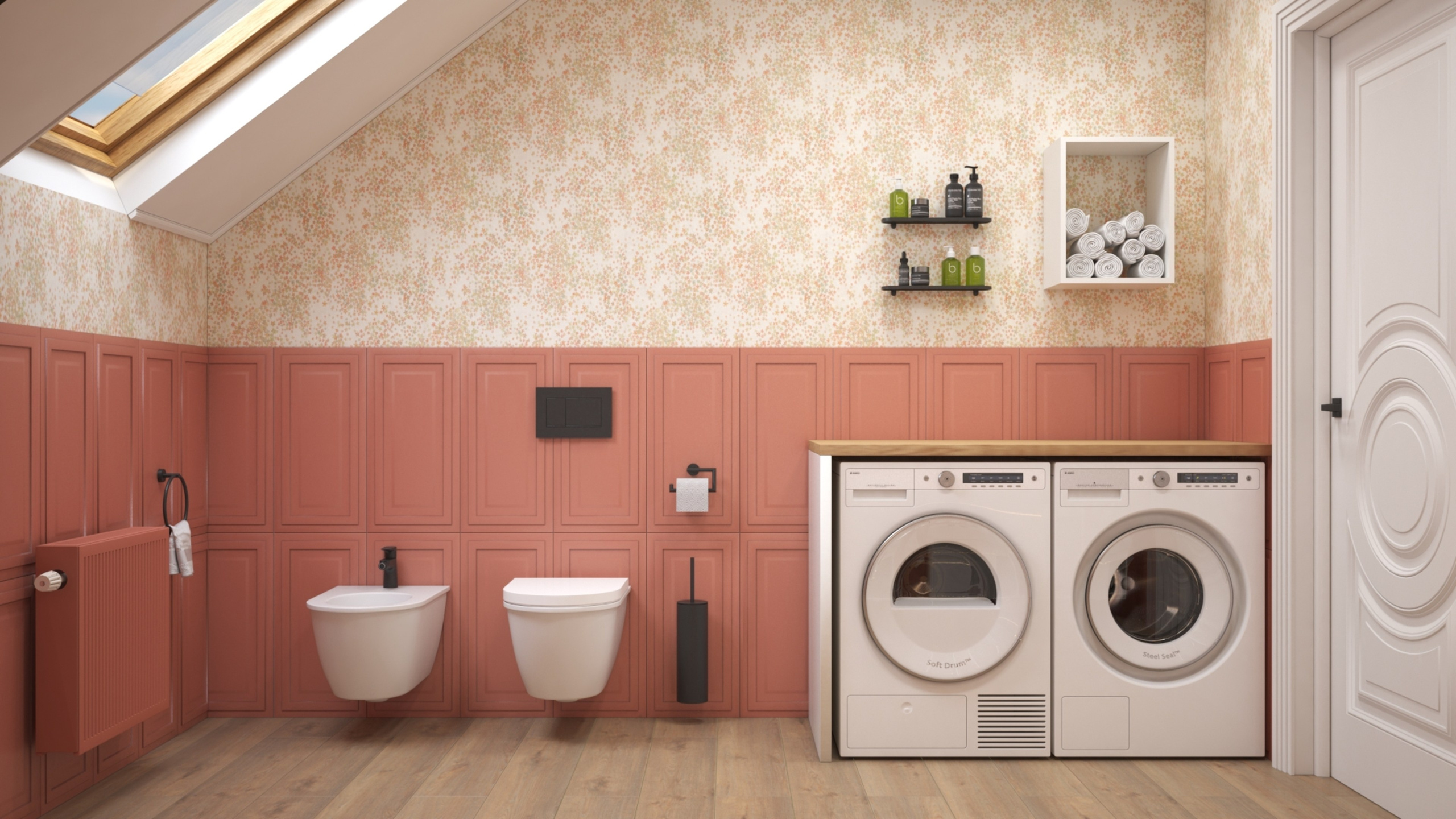 Интерьер загородного дома в стиле прованс. RASEN DESIGN. Архитектурные проекты зданий, интерьеров и благоустройства