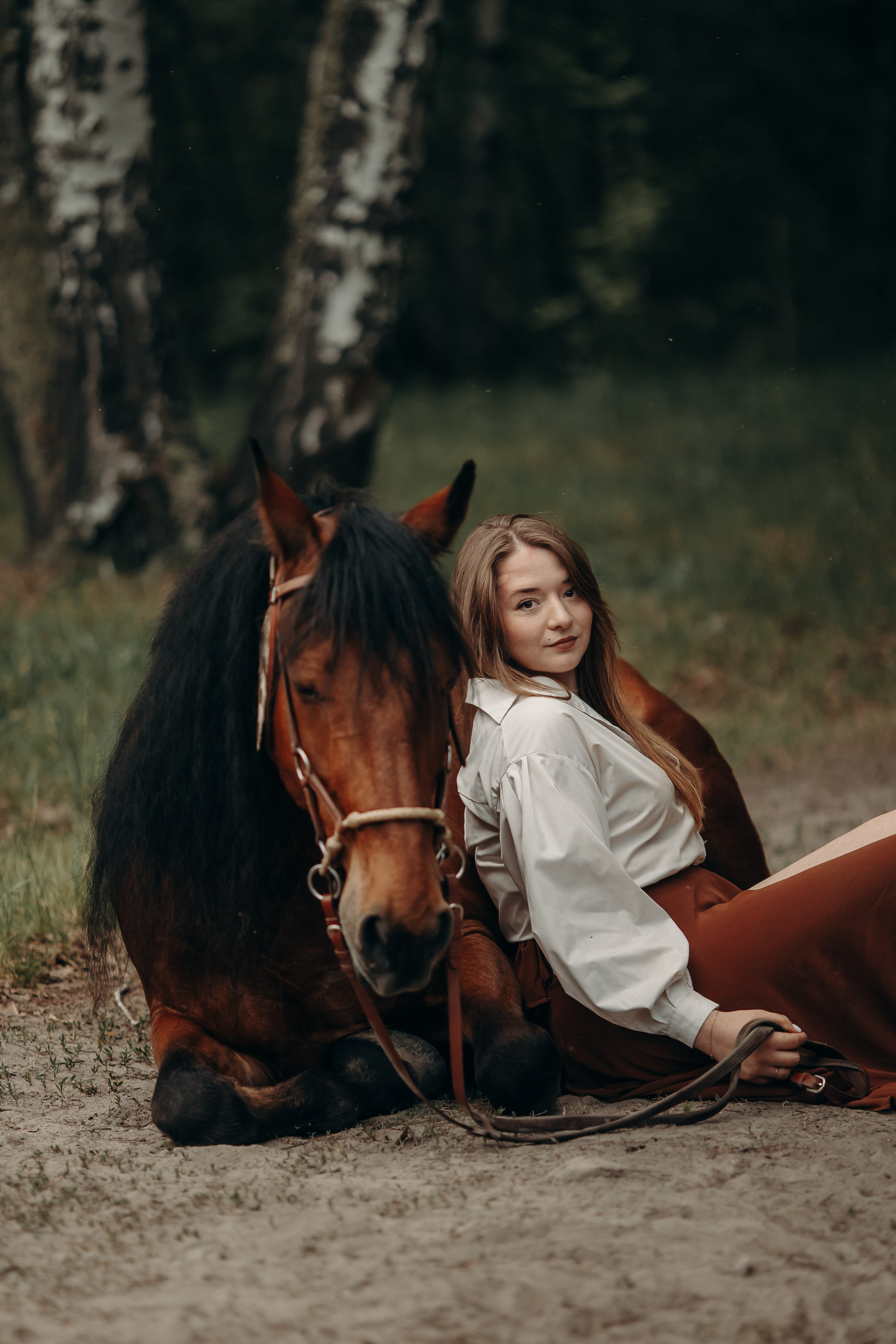 Ксения и Талисман. Анна Молчанова конный фотограф в Тюмени | фотосессии с лошадьми Тюмень