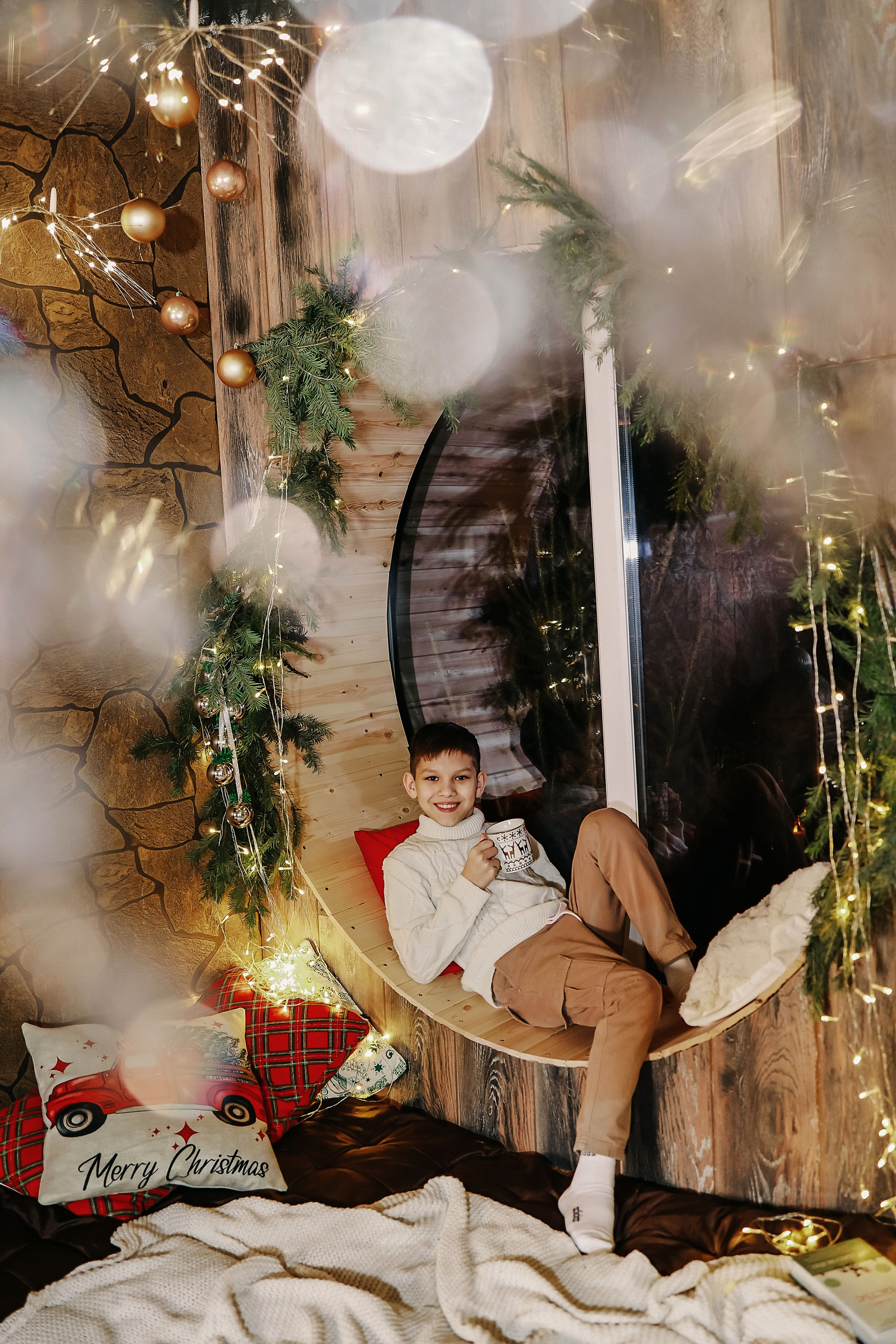 Семейная съемка в локации шале. Большая семья. Иванова Ирина Свадебный и семейный фотограф г. Уфа