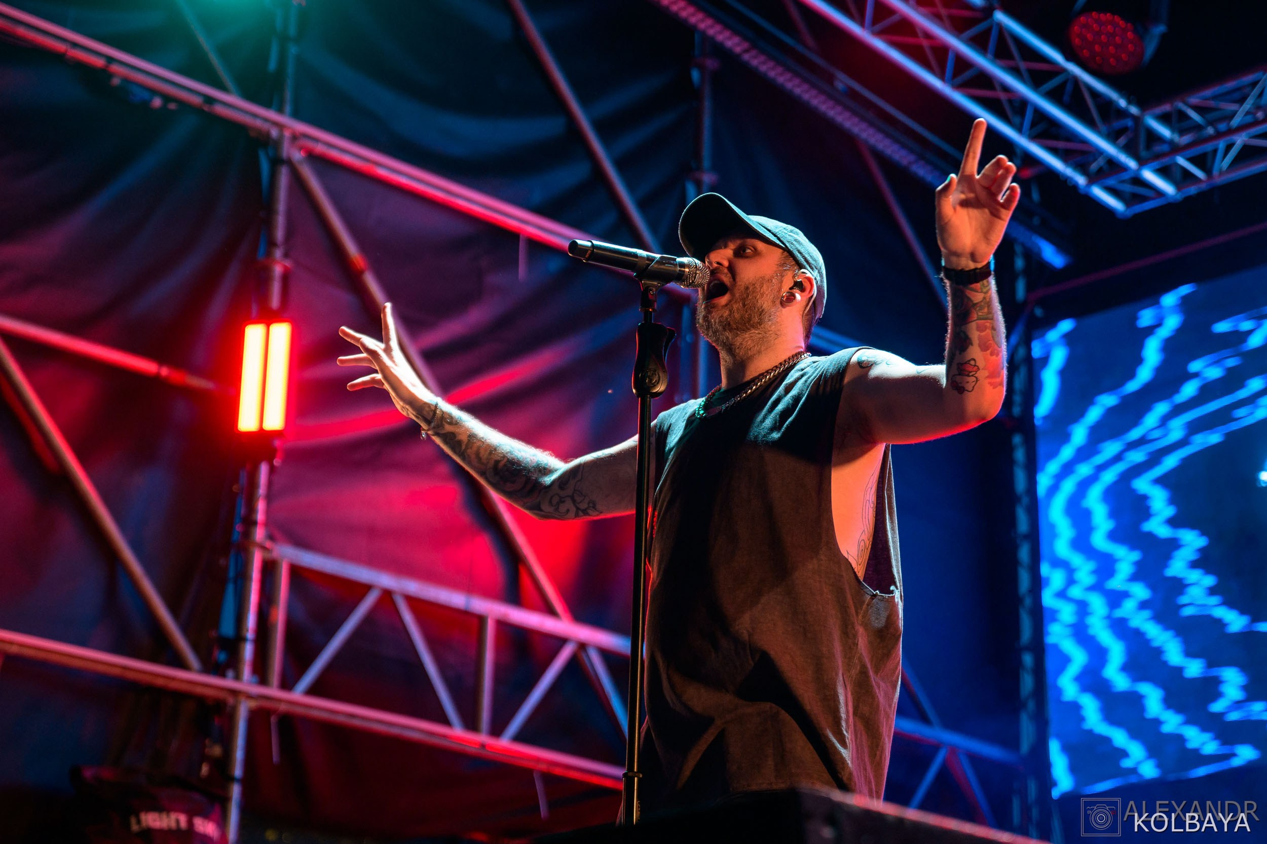 Концерт Stigmata на Red Summer (09.07.2025). Концертный и театральный репортажный фотограф в Москве Александр Колбая