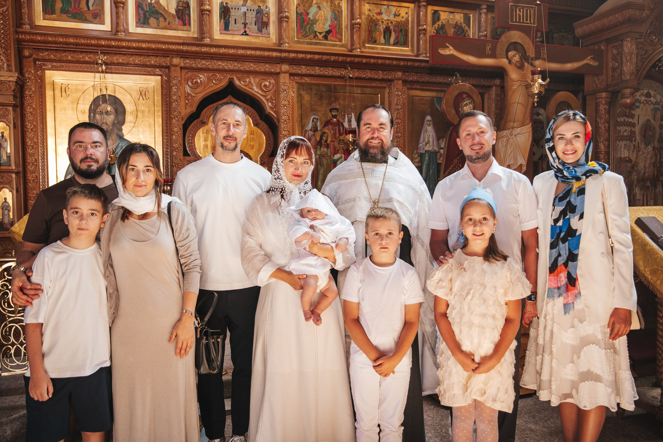 Таинство крещения Кирилла. Фото о ВАЖНОМ