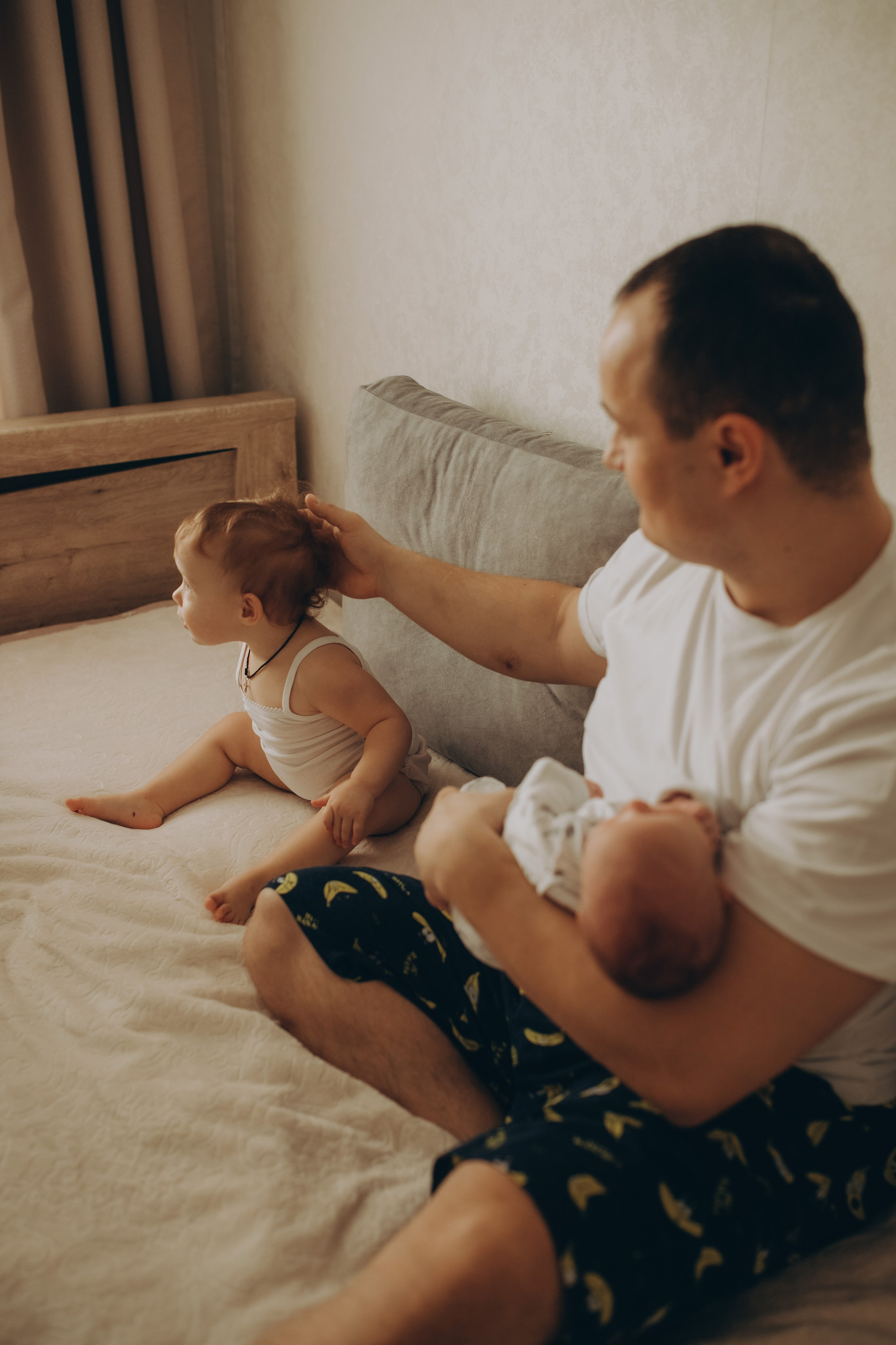 Первый месяц Лёвушке. Семейный и детский фотограф город Тында Дарья