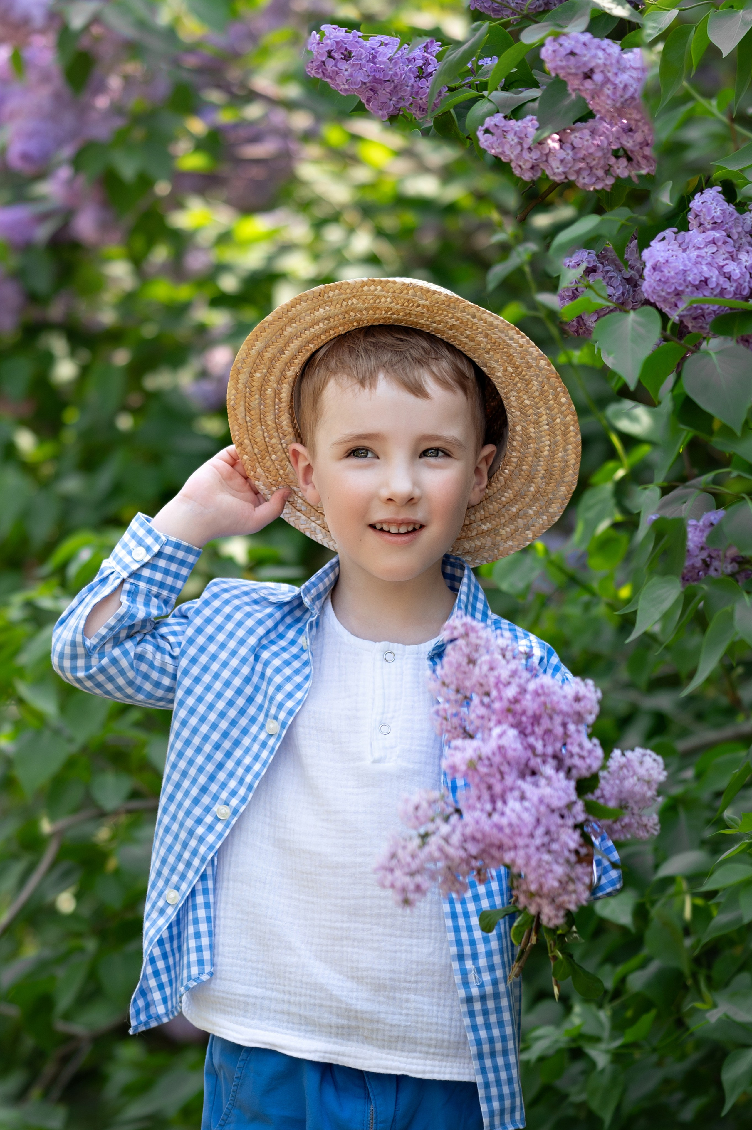 Сирень. Детский и семейный фотограф г. Москва Оксана Катаджи