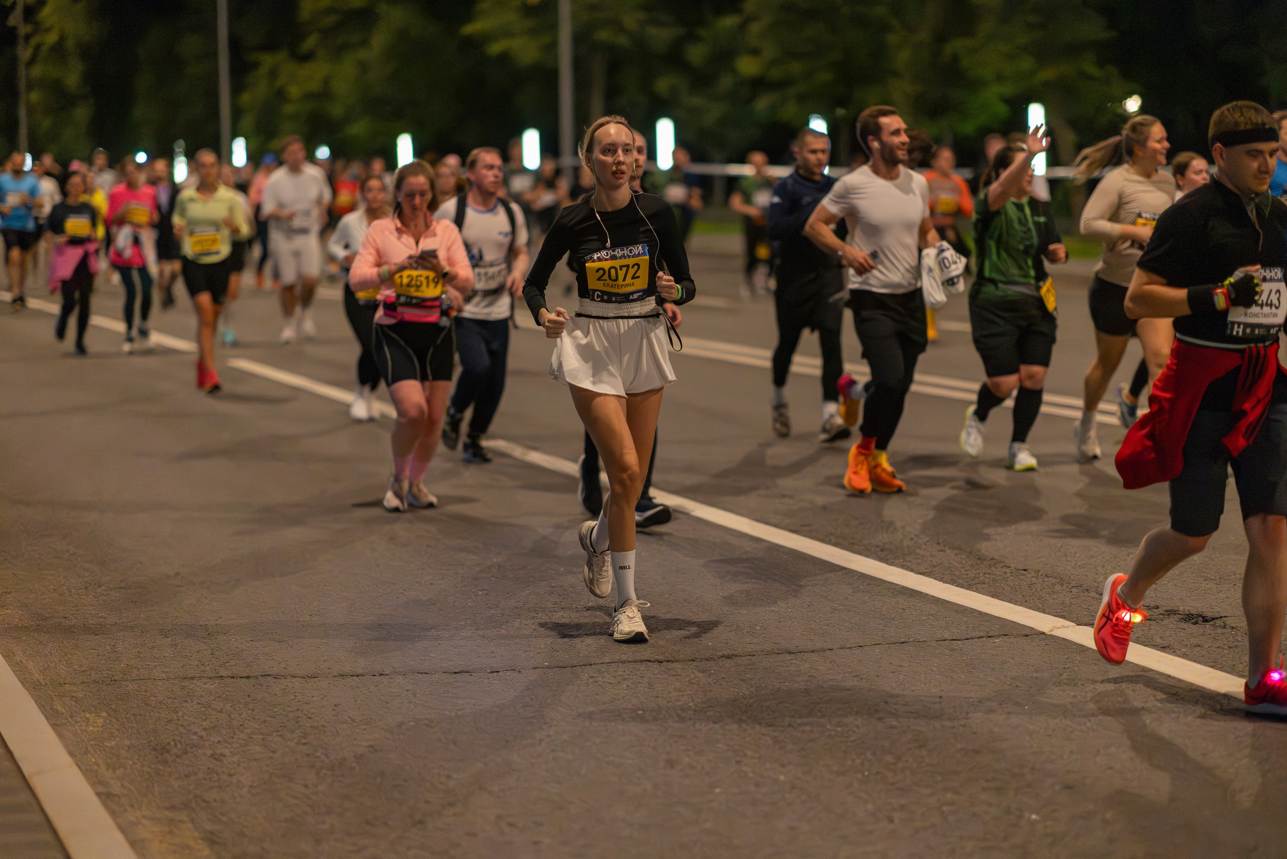 Ночной забег 2025. Фотограф Сергей Ловкий