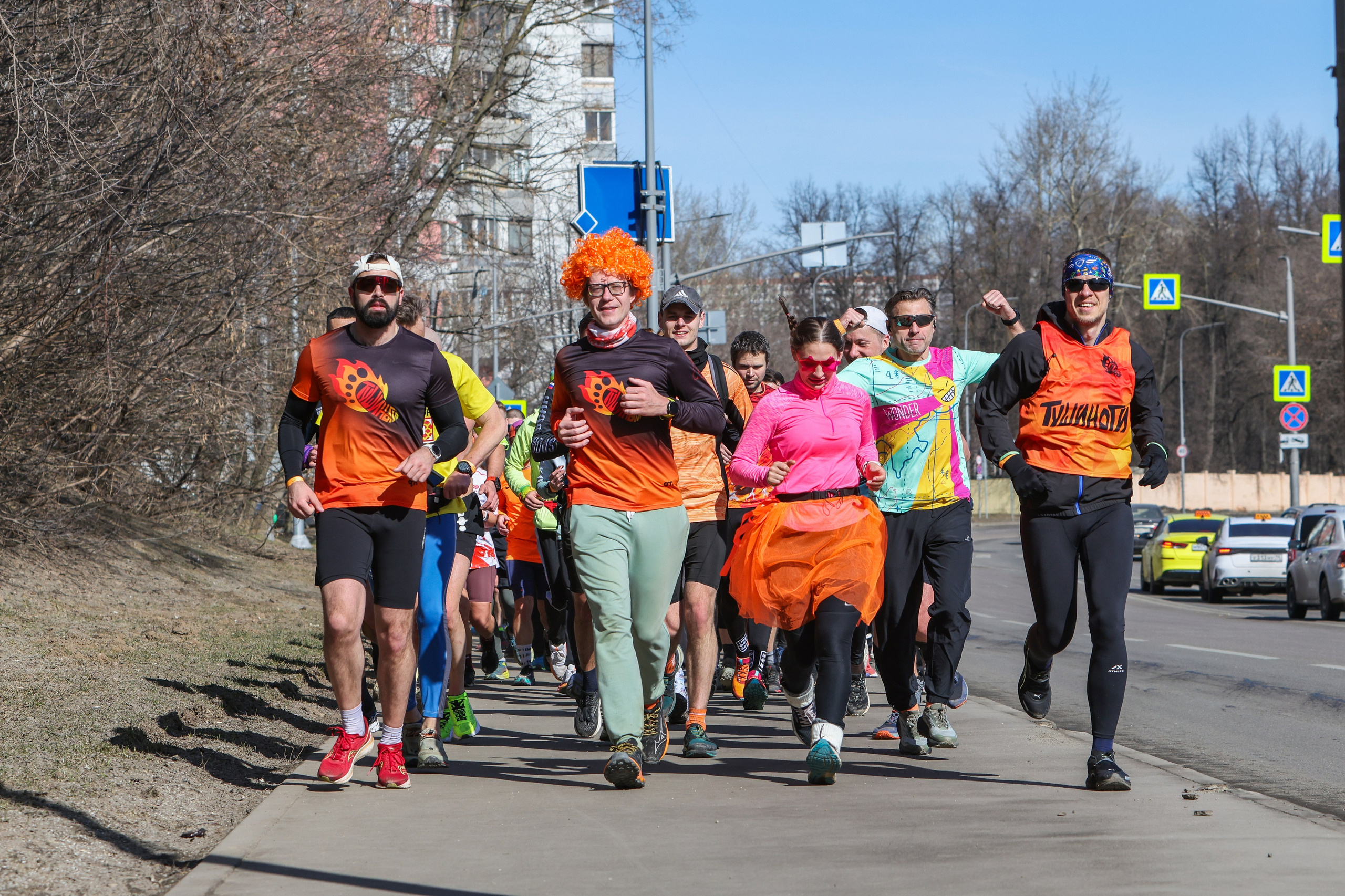 Марафон у дома, Тушиноги, 22.03.26. Фотограф Сергей Ловкий