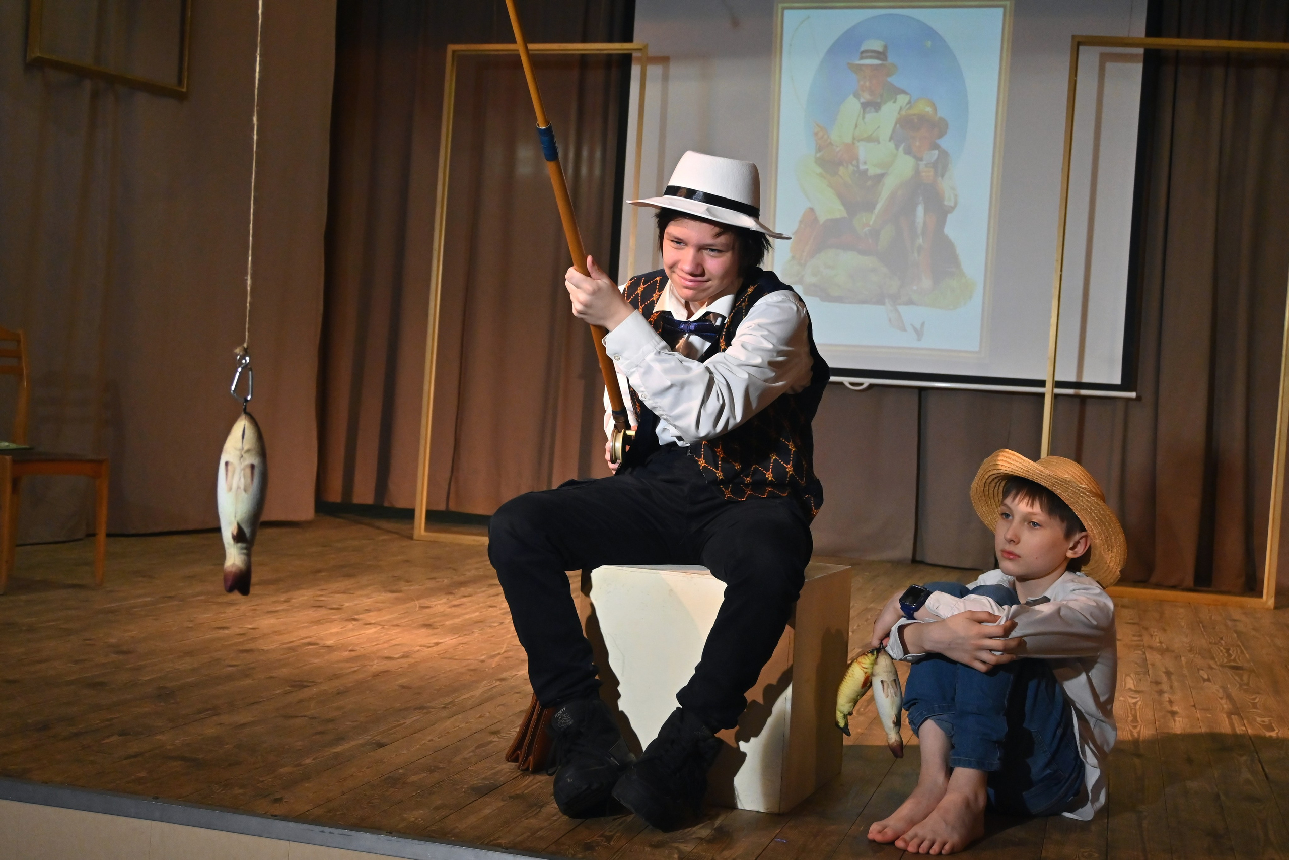 Юные театралы 09.02.2024. Профессиональный фотограф в Москве Алёна Котова