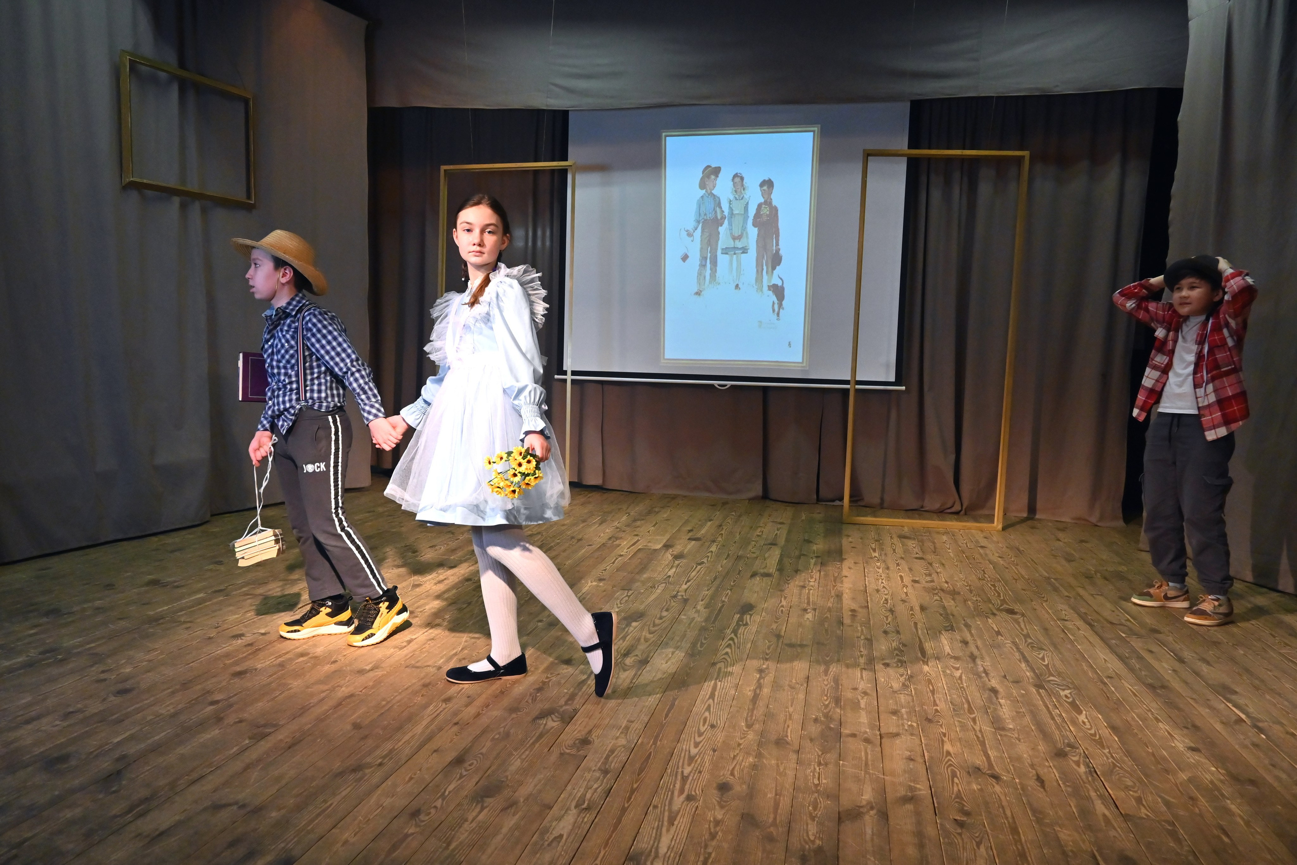 Юные театралы 09.02.2024. Профессиональный фотограф в Москве Алёна Котова