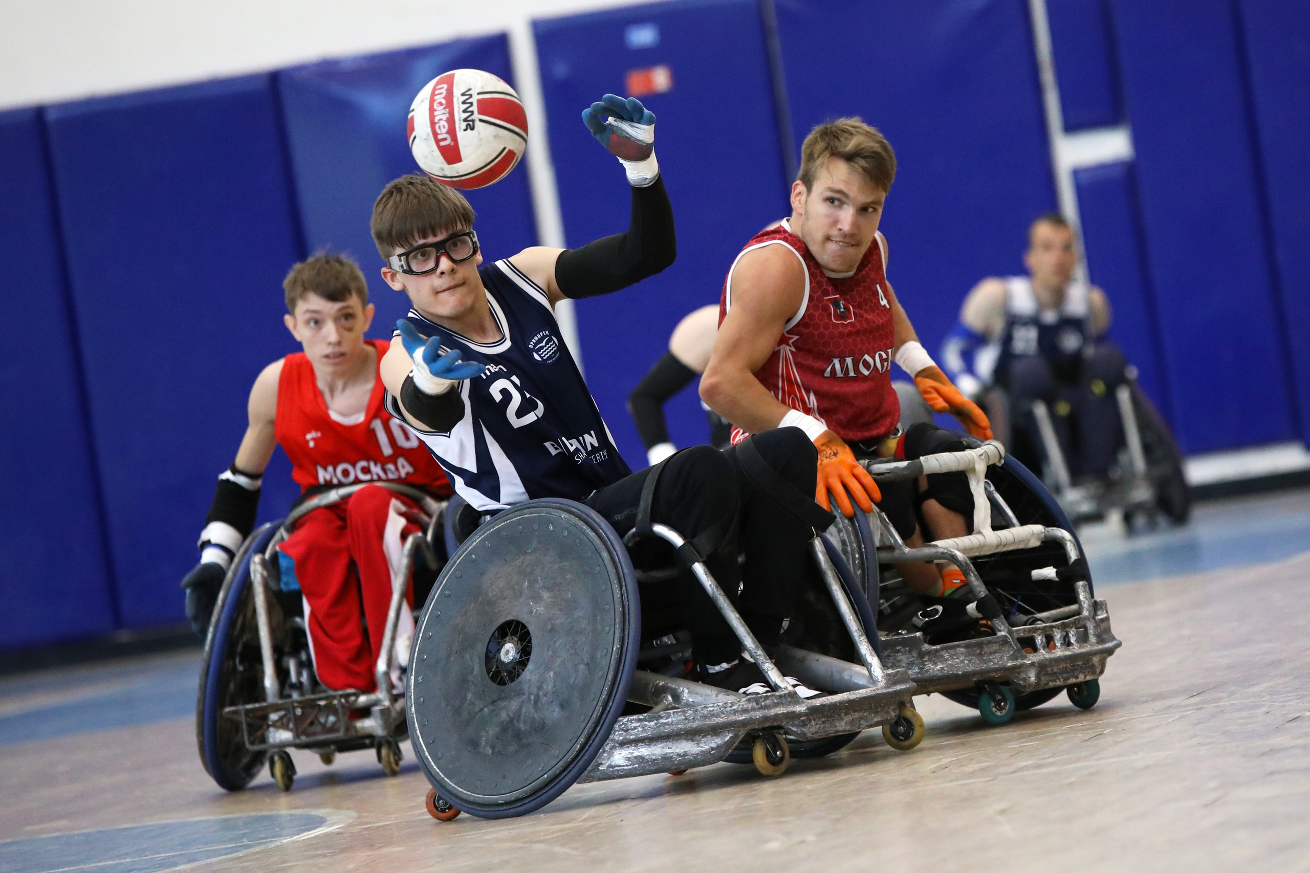 Регби на колясках. Спортивный фотограф в Санкт-Петербурге Наталья Ксенофонтова