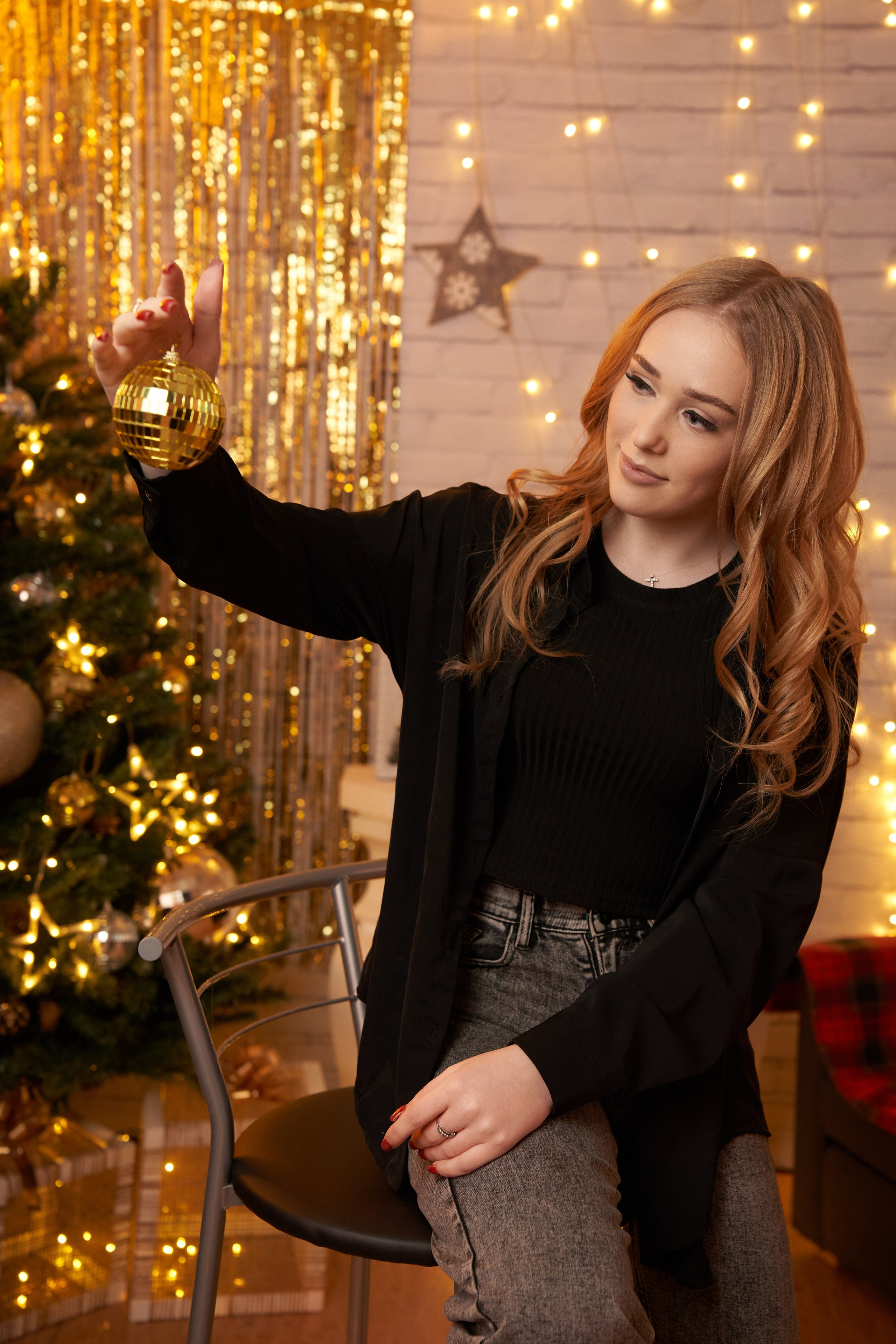 Нвоогодняя фотосессия Елизаветы. Фотограф и видеограф Павел Серобабов