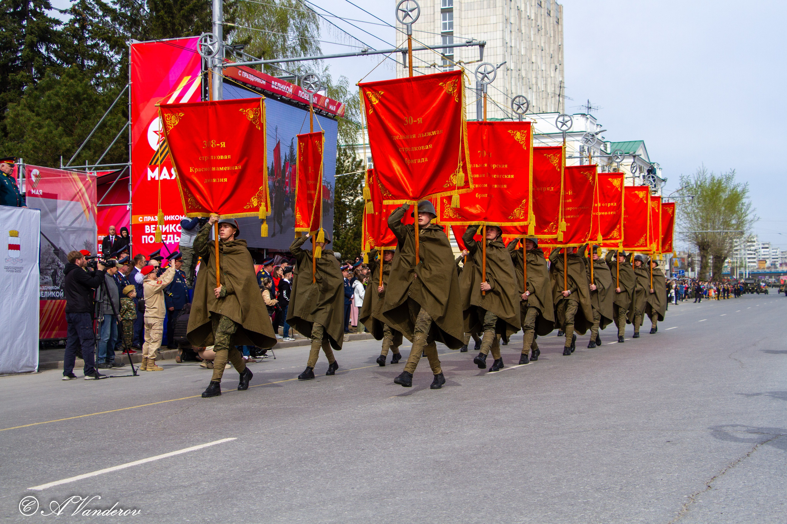 Парад Победы Омск 2024. Фотограф Омск | Александр Вандеров