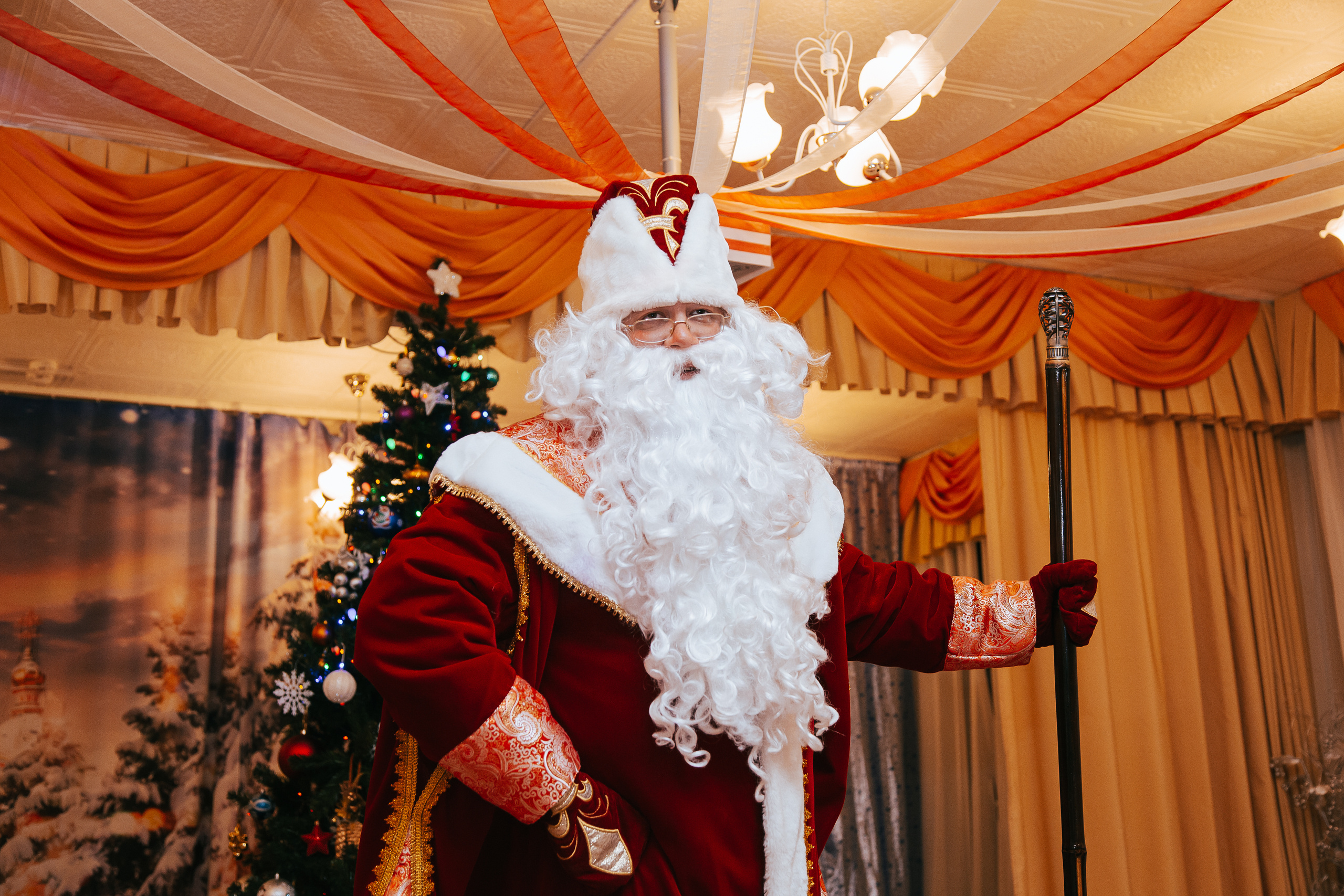 Новый год в саду. Свадебный Семейный Репортажный фотограф в Москве