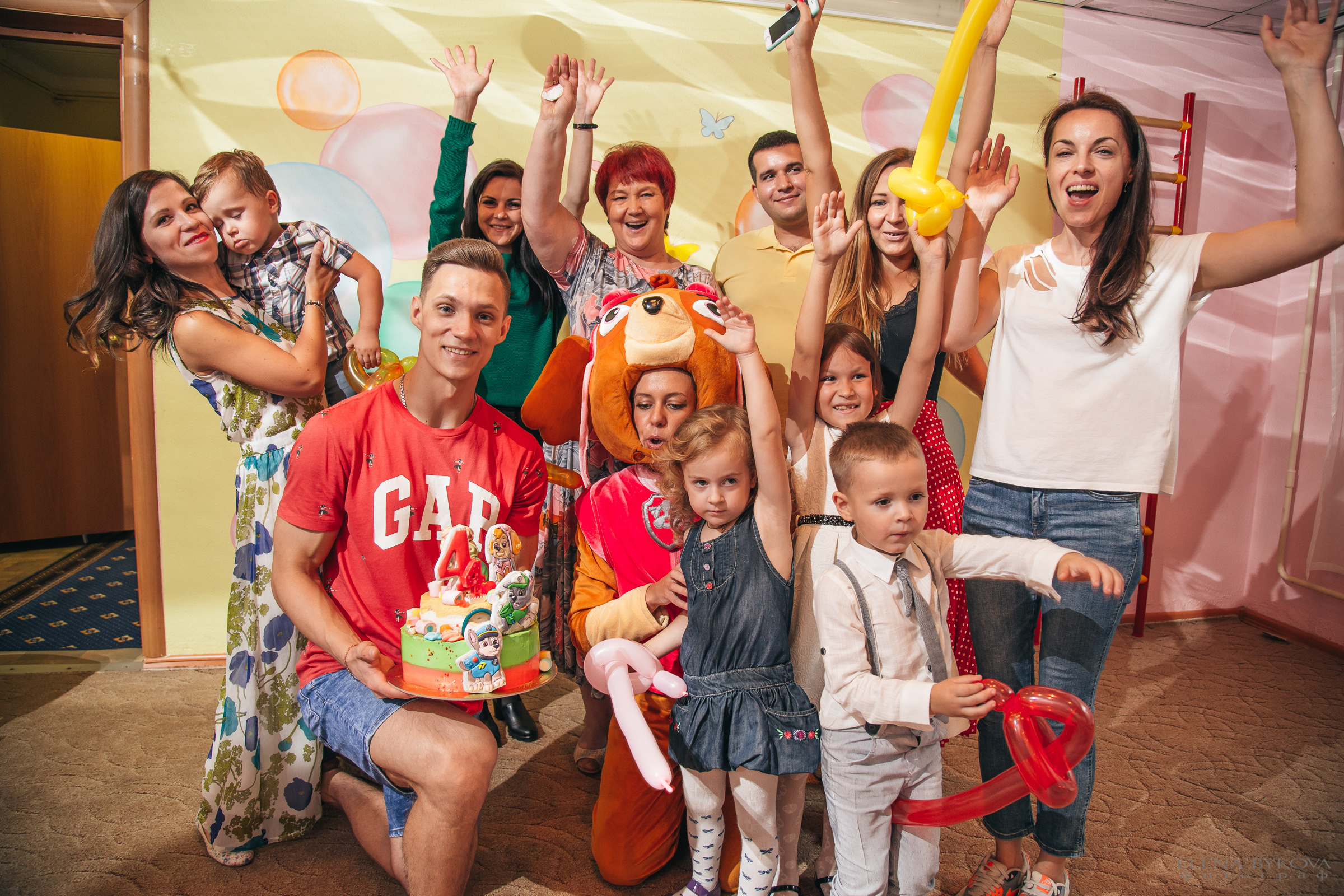 День рождение Саши. Свадебный Семейный Репортажный фотограф в Москве