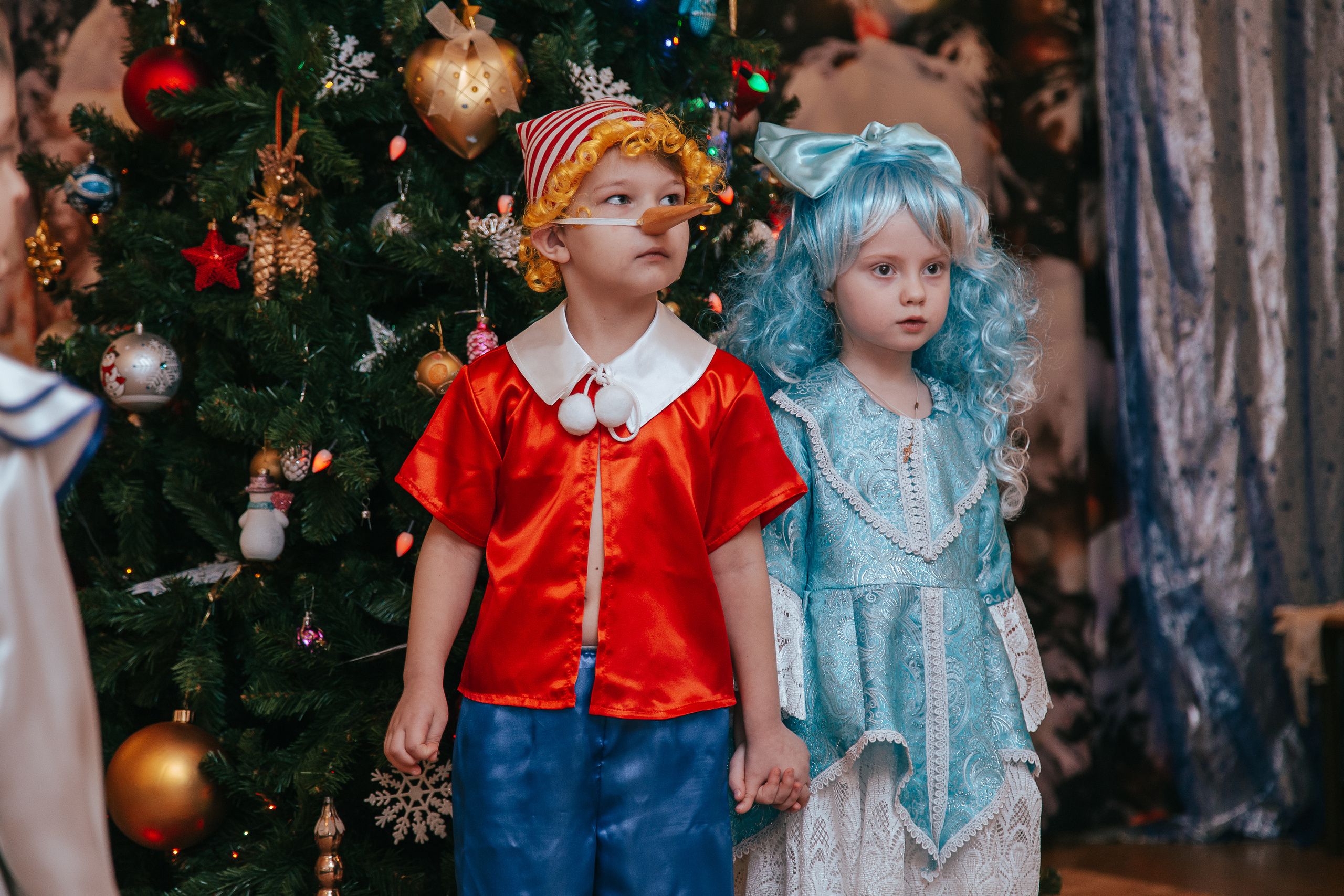 Новый год в саду. Свадебный Семейный Репортажный фотограф в Москве