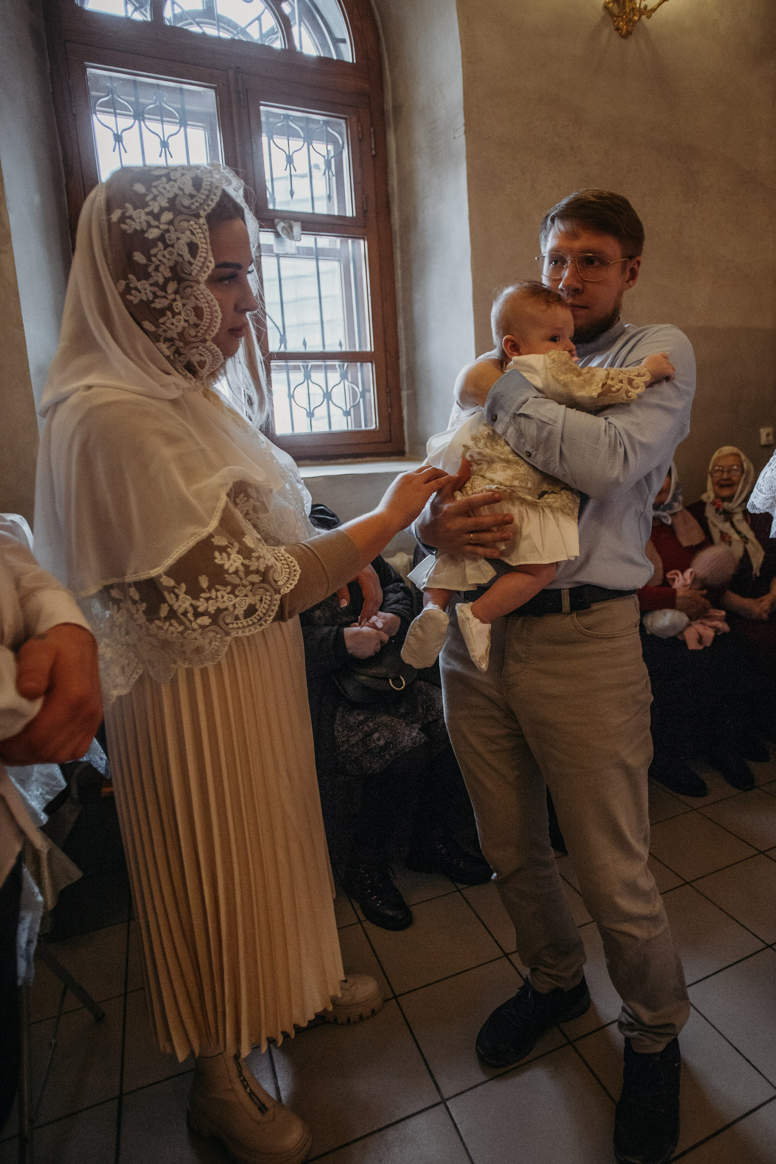 Крещение Аглаи. Венера Гайн. Репортажный фотограф  Тюмень. Обучение фотографии с 0