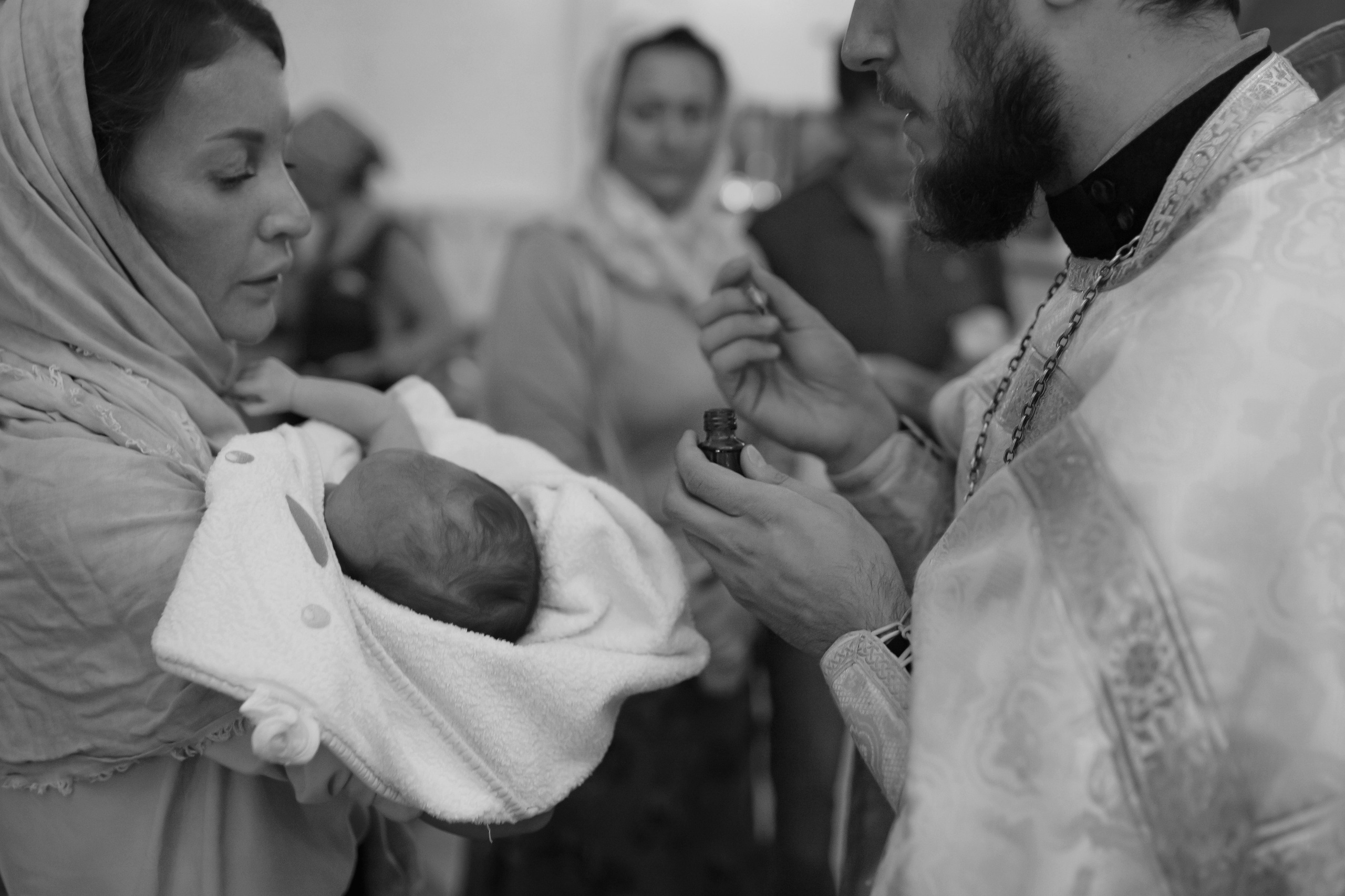 Крещение Анастасии. Семейный и детский фотограф в Москве Дорогова Екатерина
